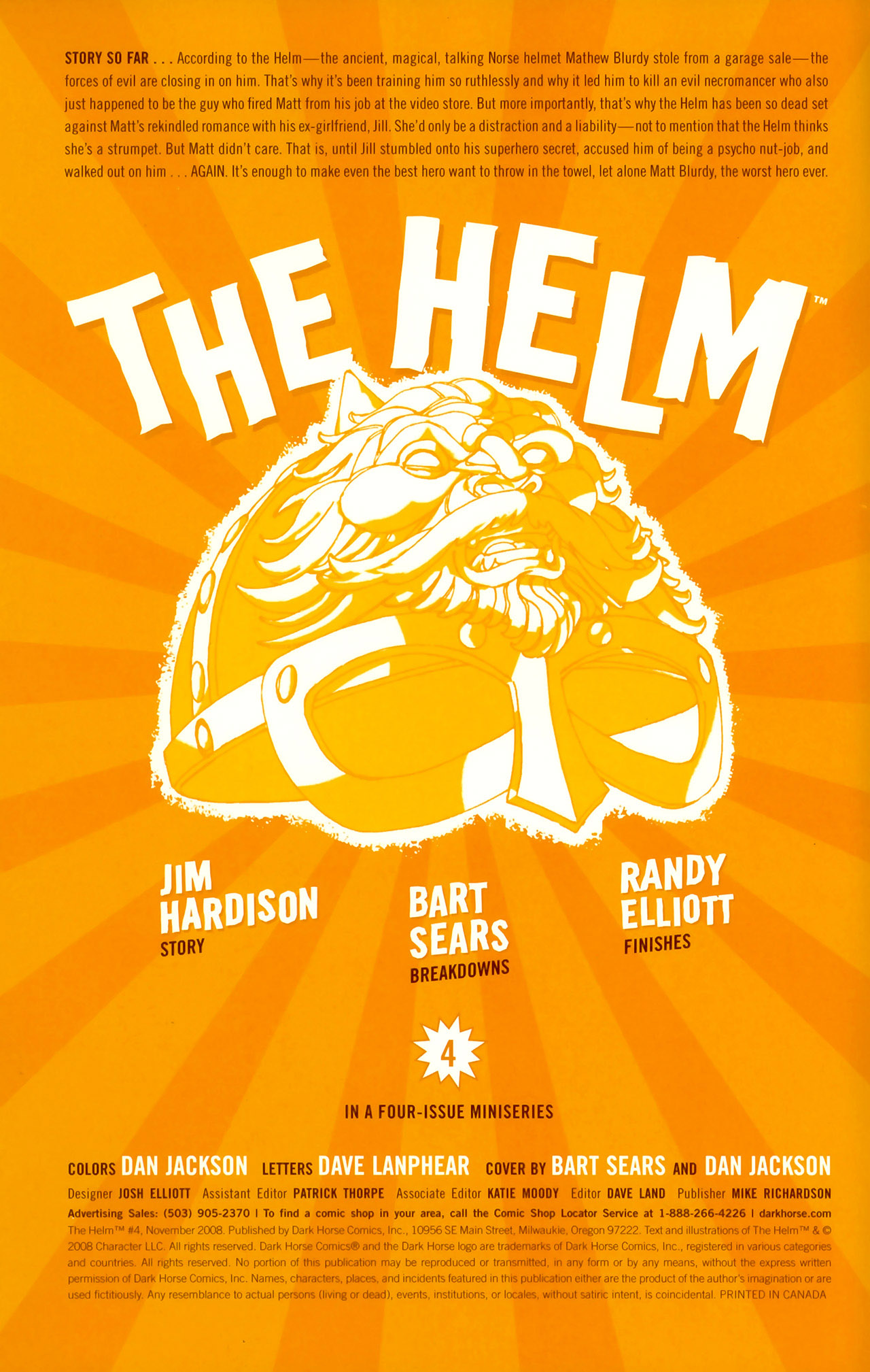 Read online The Helm comic -  Issue #4 - 2