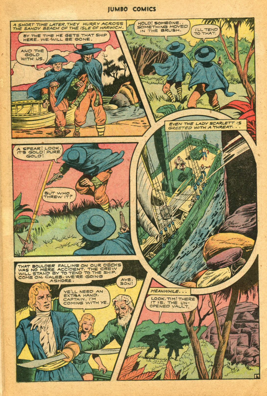 Read online Jumbo Comics comic -  Issue #77 - 32