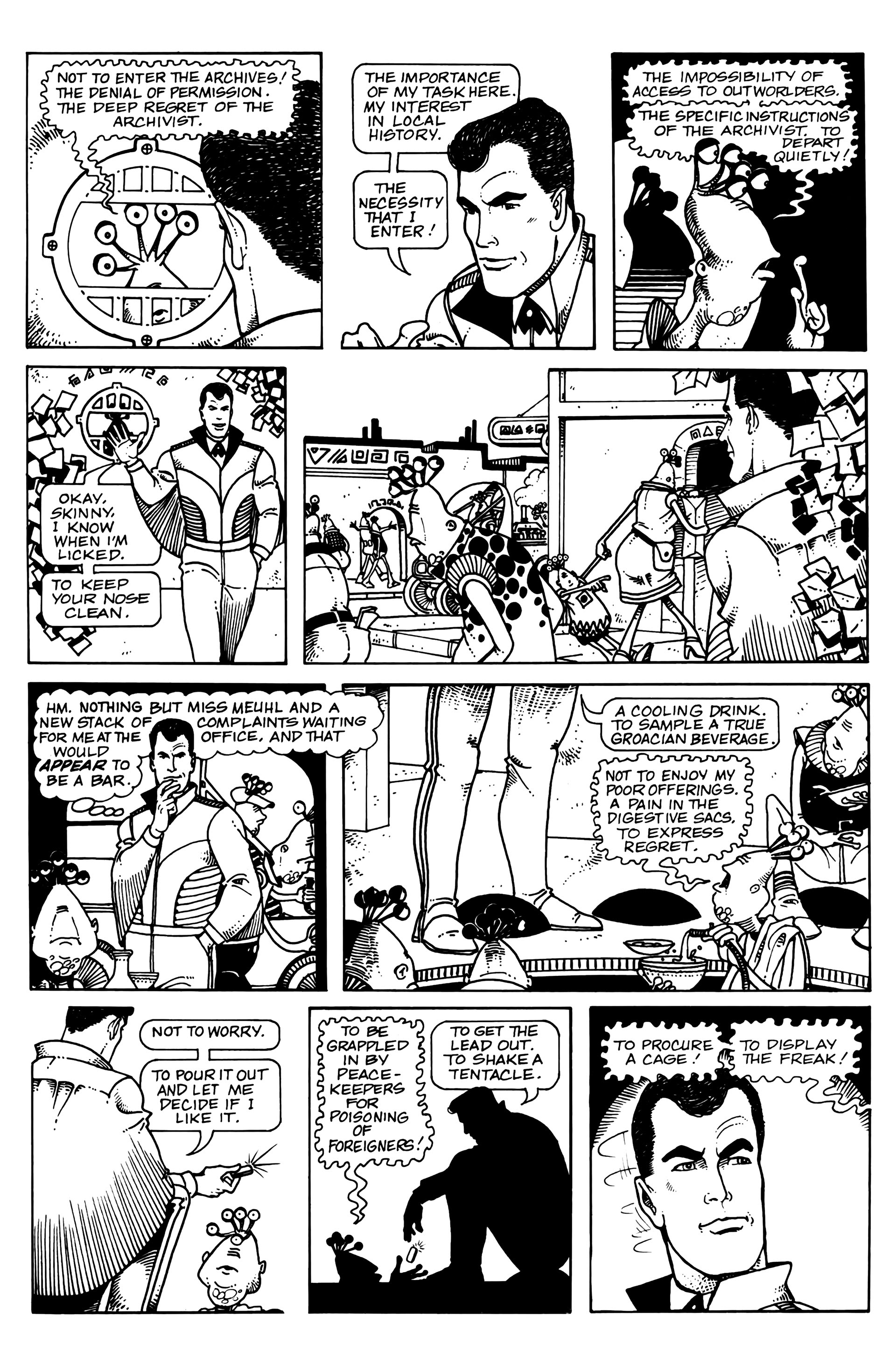 Read online Retief (1987) comic -  Issue #1 - 5