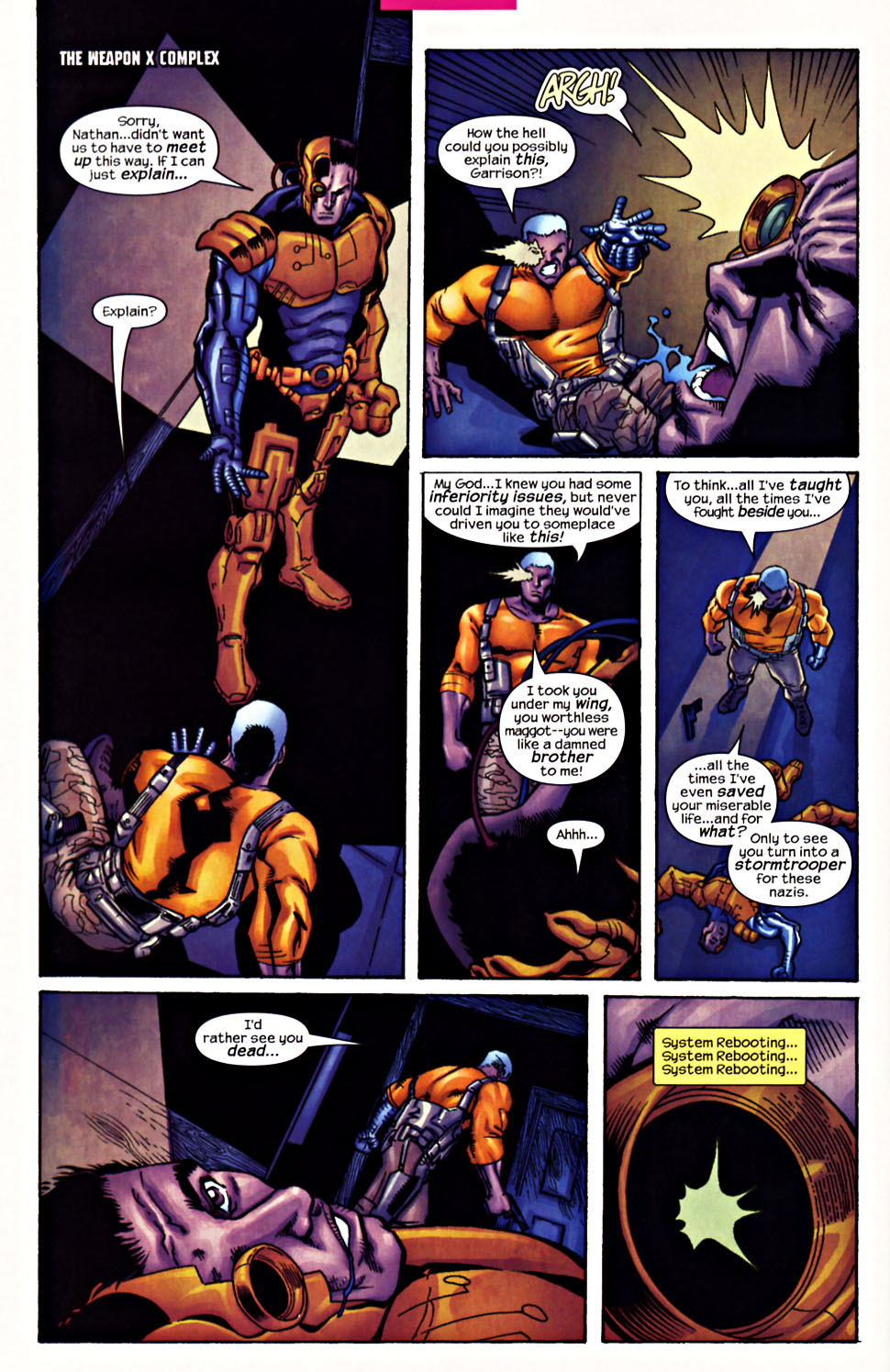 Read online Weapon X (2002) comic -  Issue #12 - 14