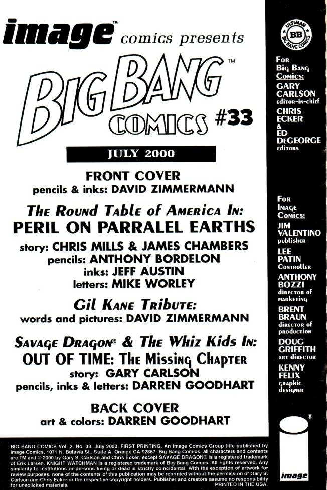 Read online Big Bang Comics comic -  Issue #33 - 2