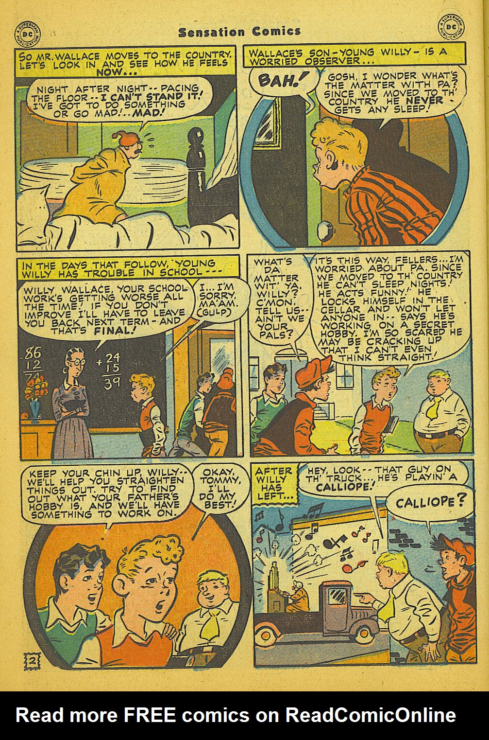 Read online Sensation (Mystery) Comics comic -  Issue #66 - 18