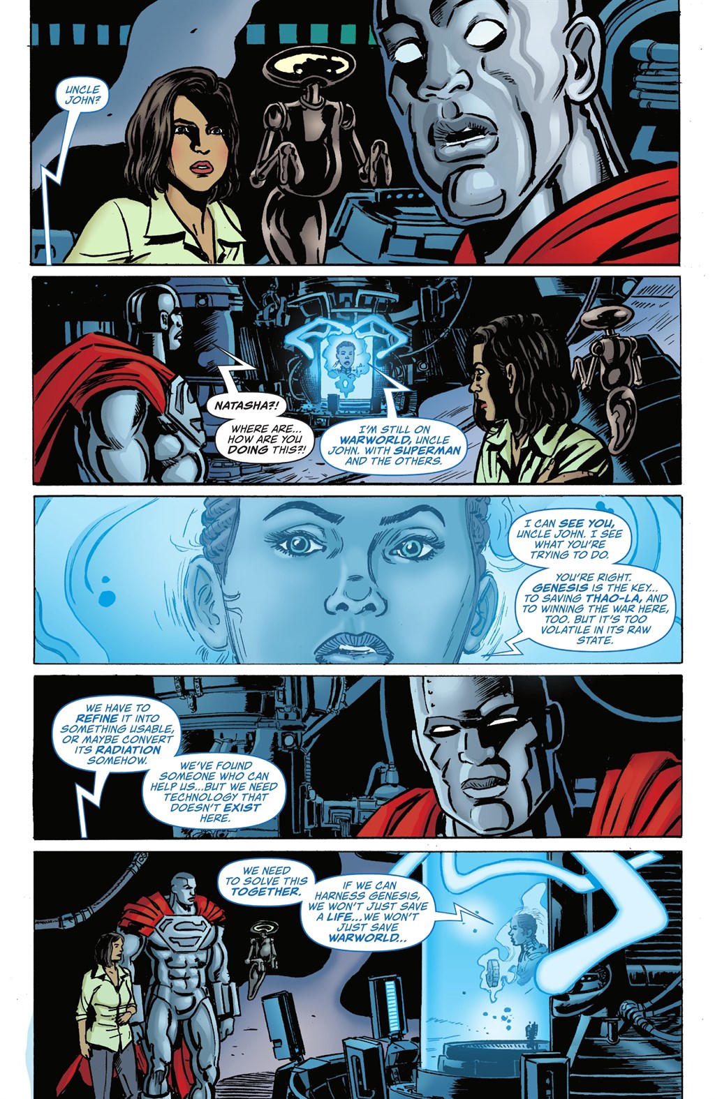 Read online Superman: Action Comics: Warworld Revolution comic -  Issue # TPB (Part 2) - 55