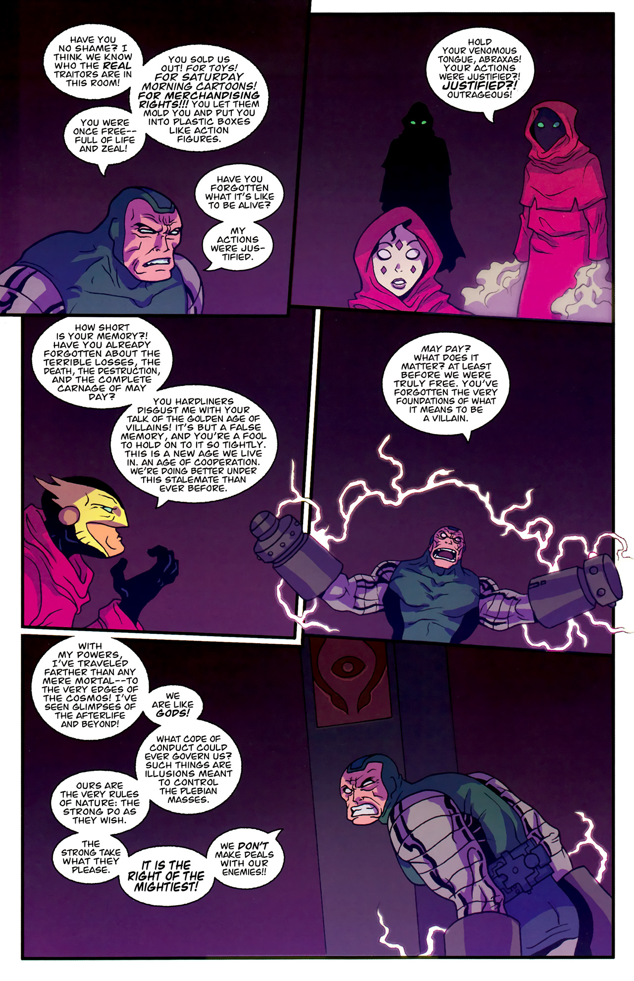 Read online Gladstone's School for World Conquerors (2011) comic -  Issue #3 - 9