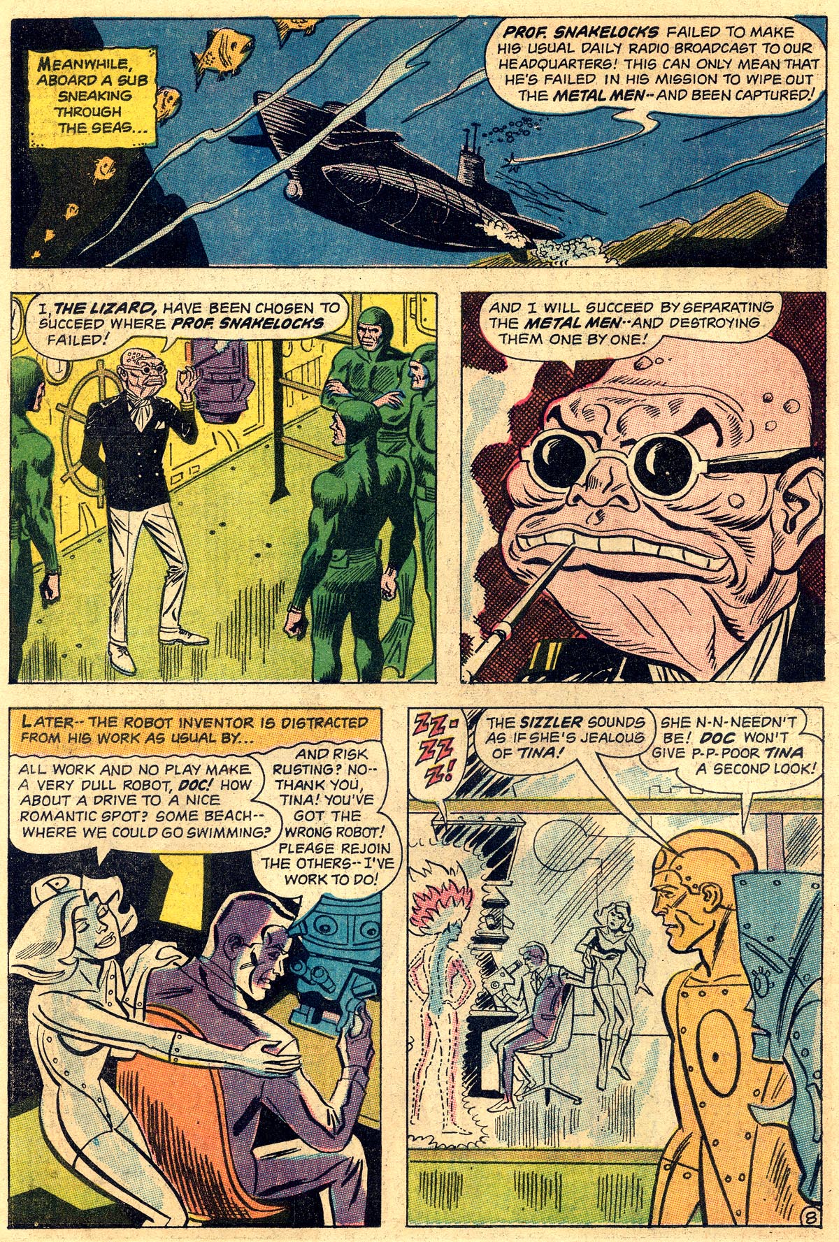 Read online Metal Men (1963) comic -  Issue #23 - 14