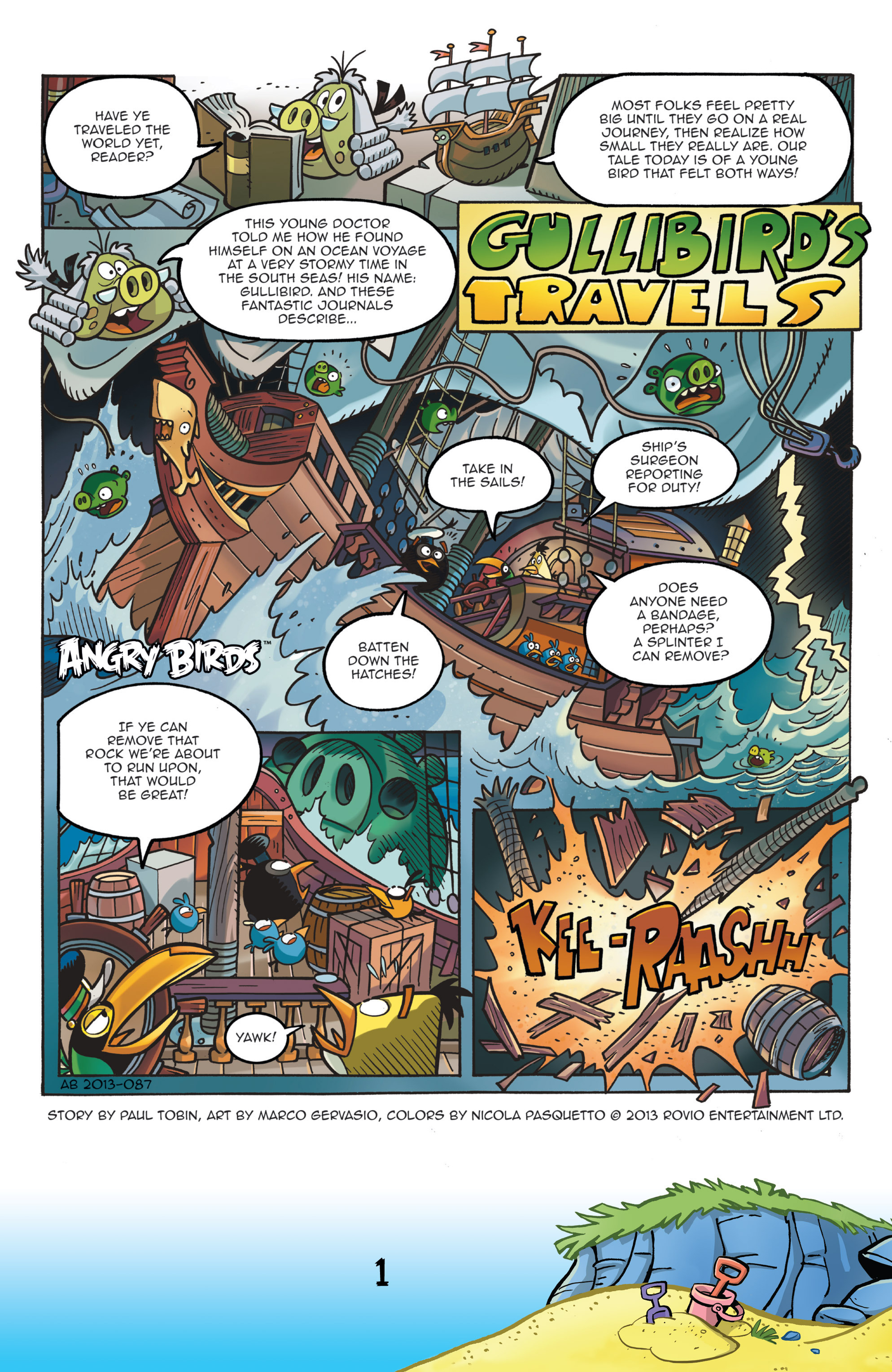 Read online Angry Birds Comics (2016) comic -  Issue #7 - 3