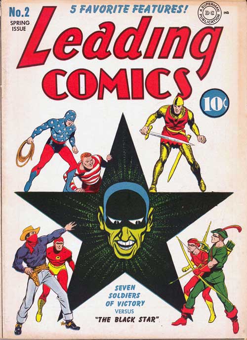 Read online Leading Comics comic -  Issue #2 - 1