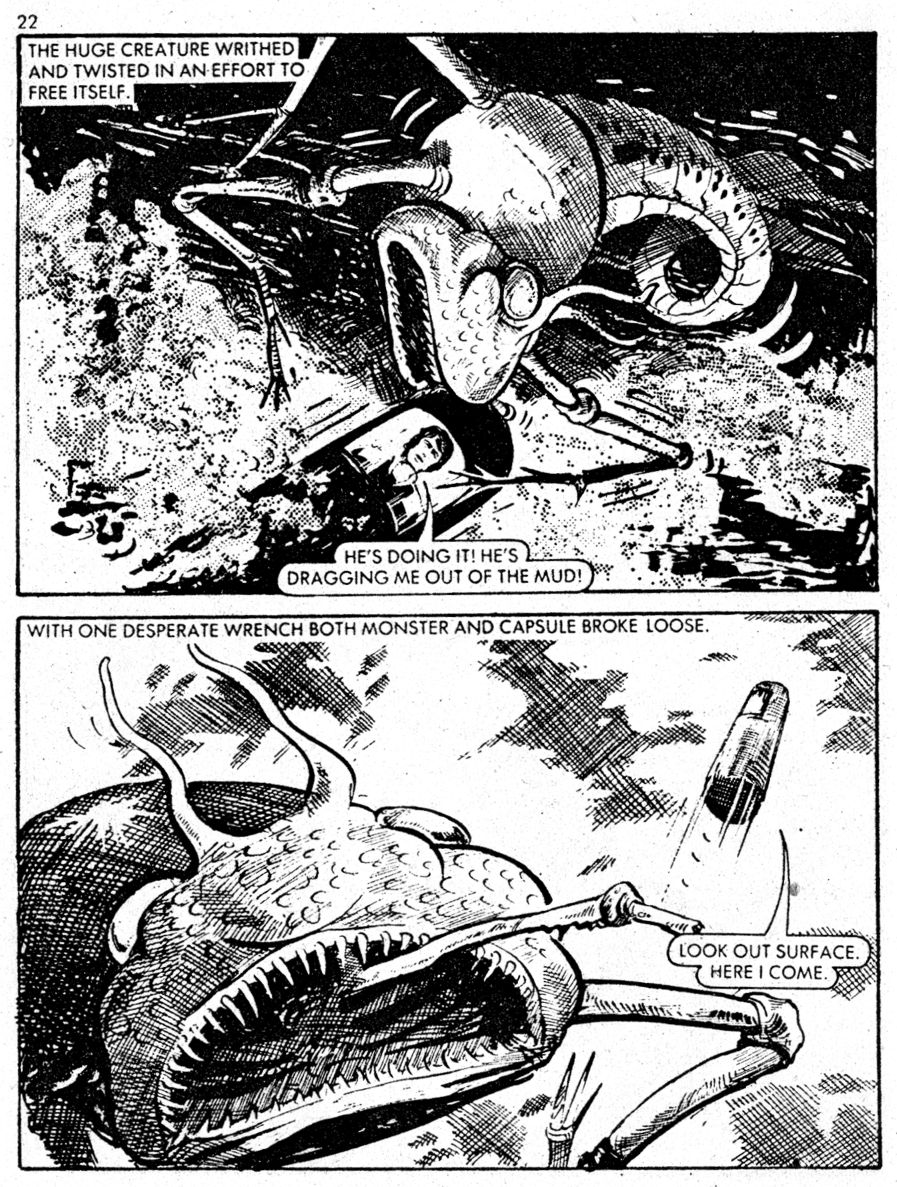 Read online Starblazer comic -  Issue #21 - 22