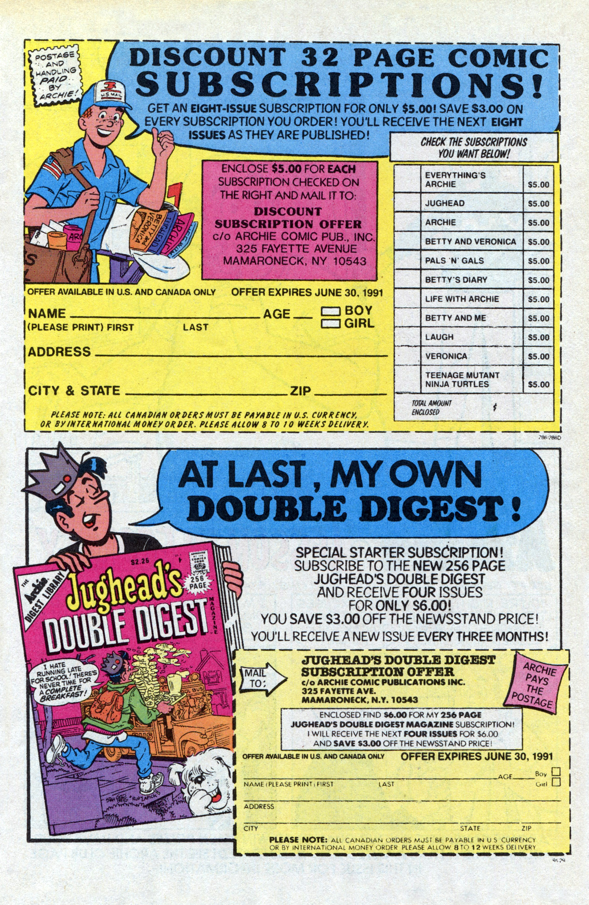 Read online Archie (1960) comic -  Issue #384 - 19