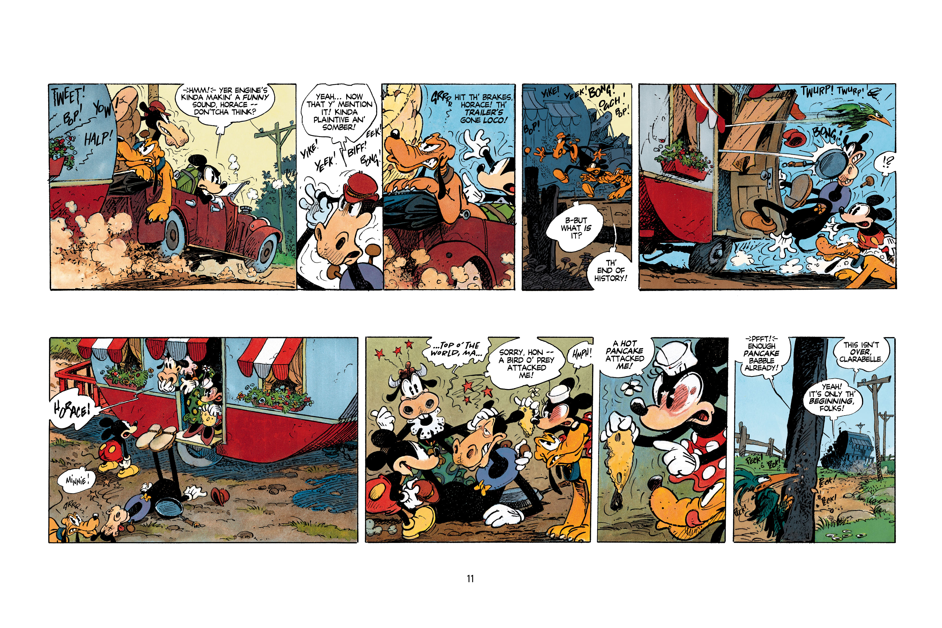 Read online Mickey Mouse: Zombie Coffee comic -  Issue # TPB - 12