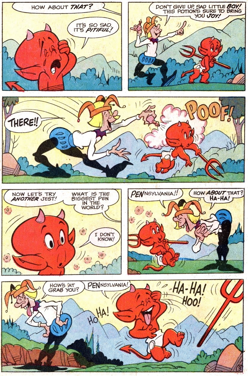 Read online Hot Stuff, the Little Devil comic -  Issue #85 - 4