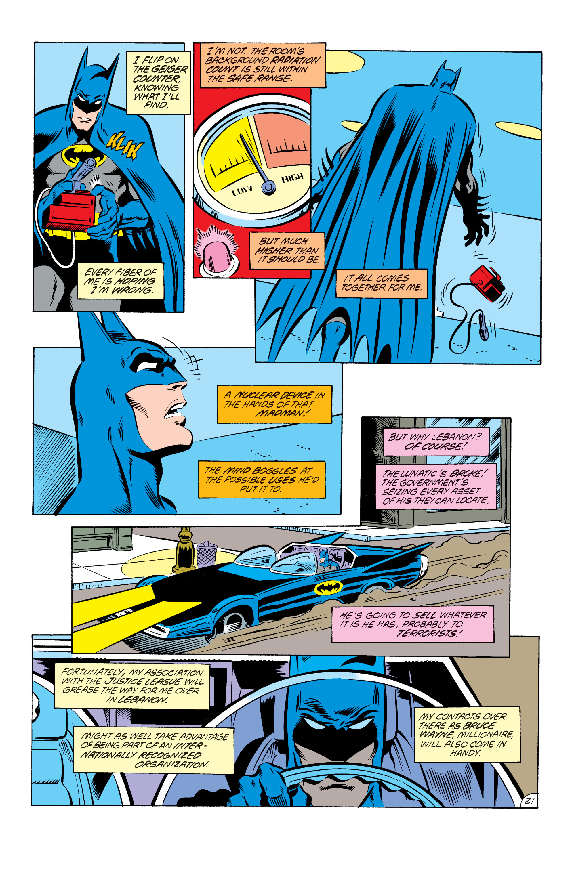 Read online Batman (1940) comic -  Issue #426 - 22