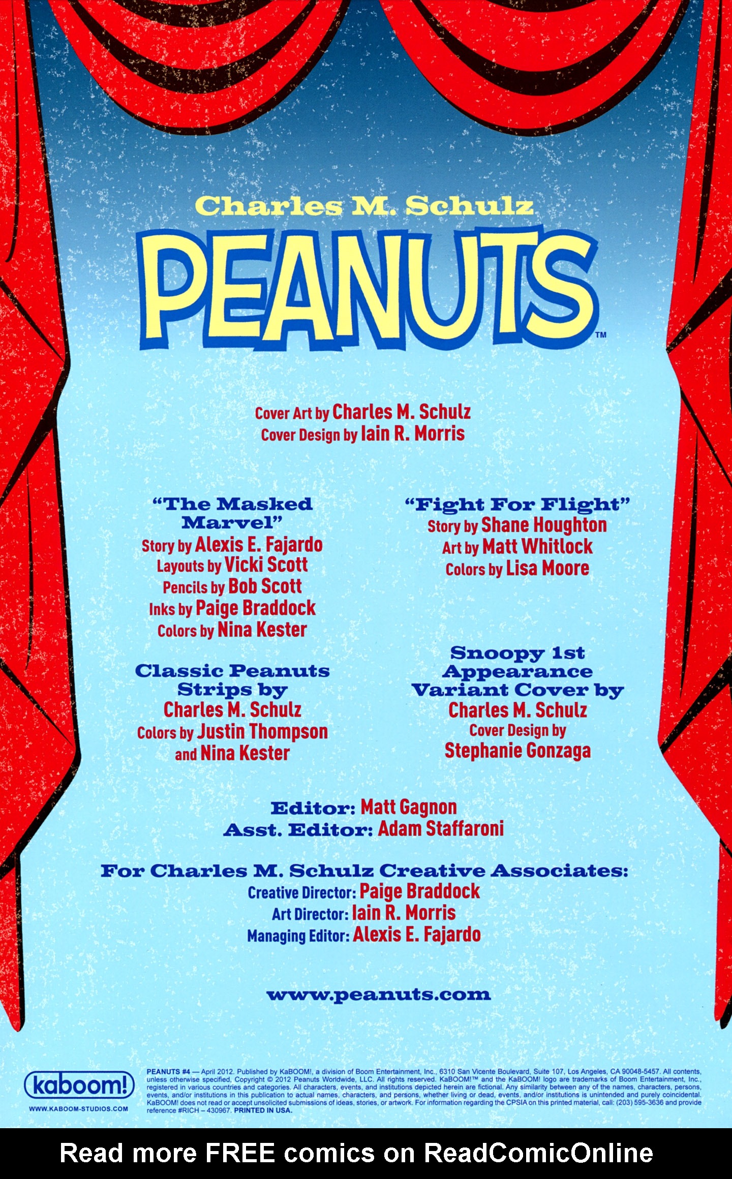 Read online Peanuts (2011) comic -  Issue #4 - 2