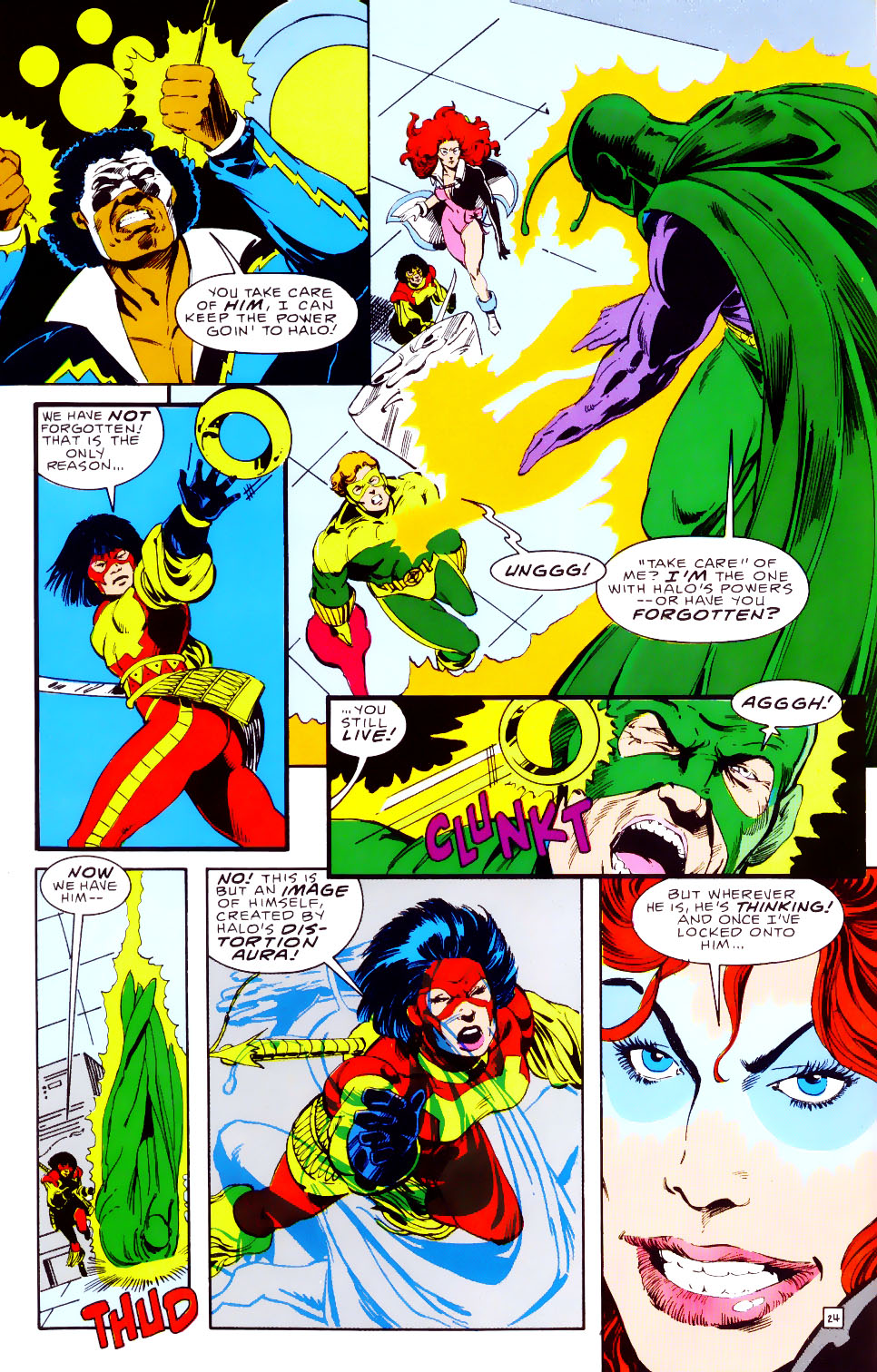 Read online The Outsiders (1985) comic -  Issue #16 - 26