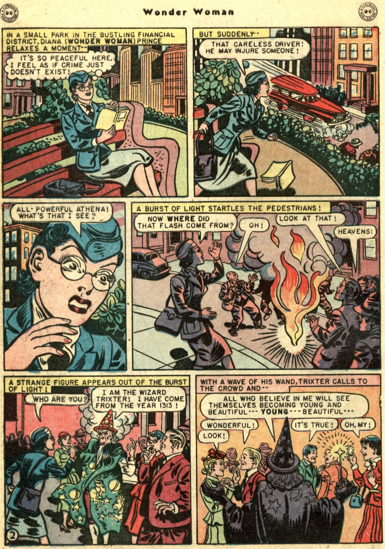 Read online Wonder Woman (1942) comic -  Issue #31 - 38