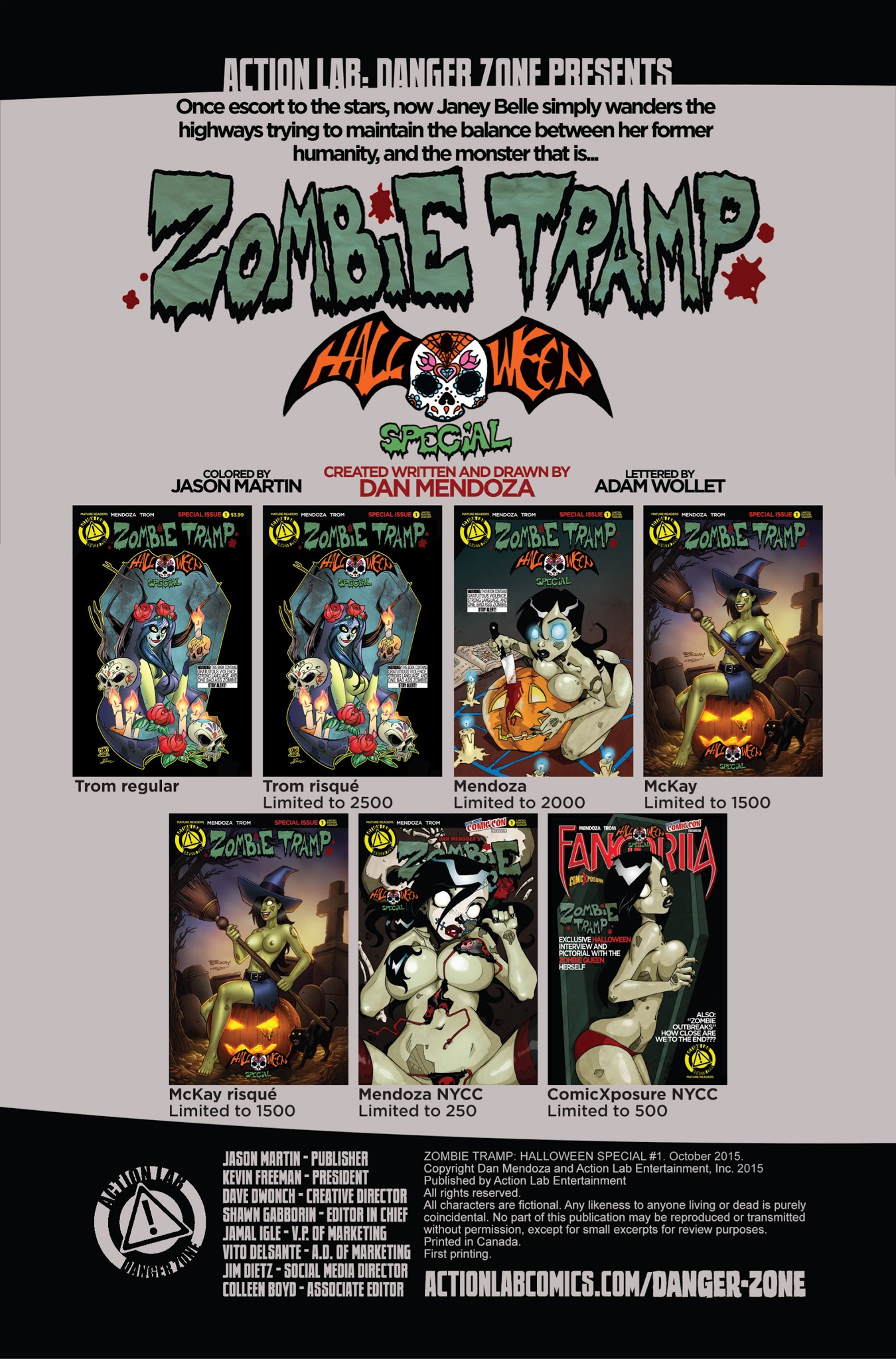 Read online Zombie Tramp: Halloween Special (2015) comic -  Issue # Full - 2