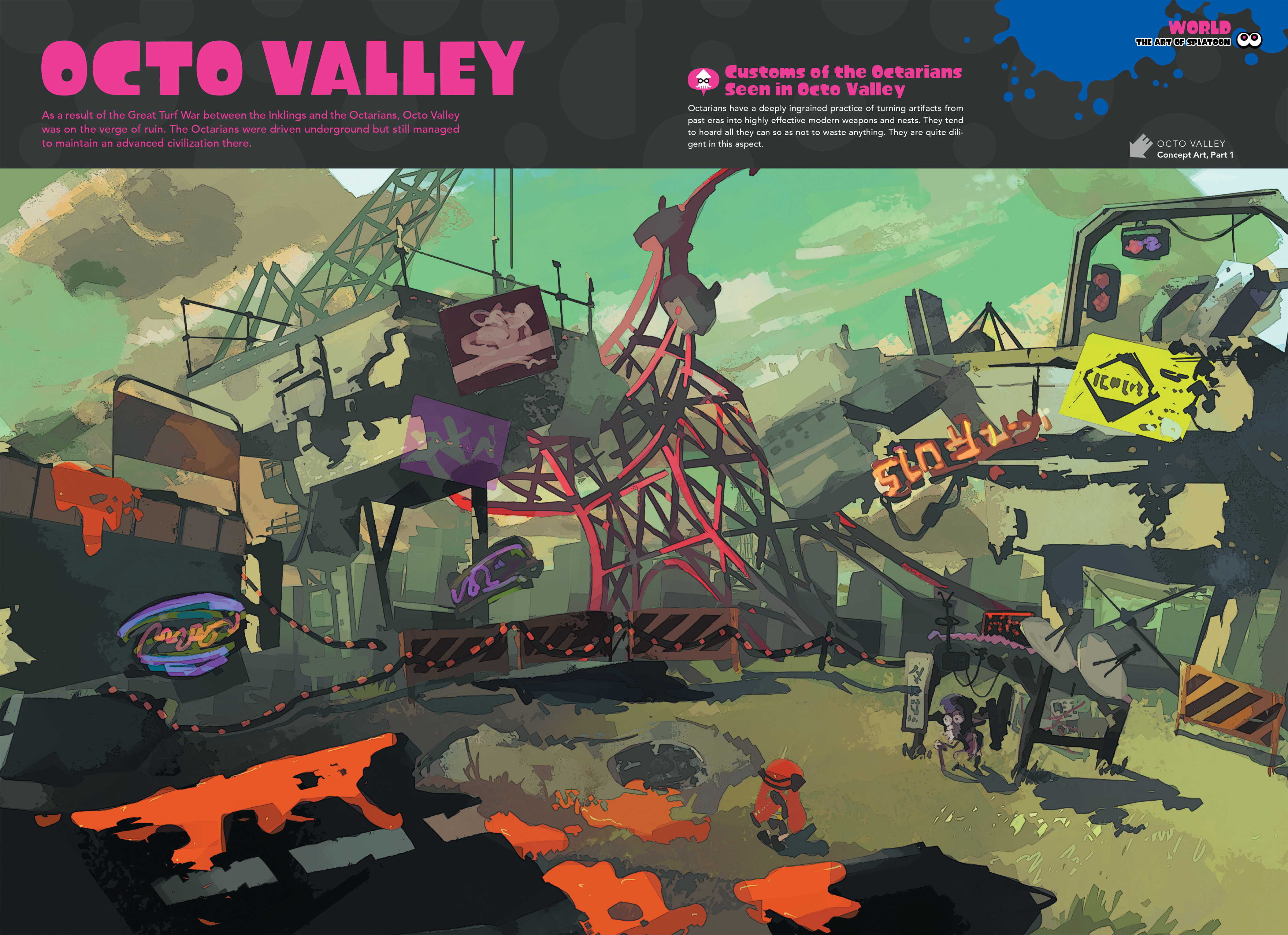 Read online The Art of Splatoon comic -  Issue # TPB (Part 2) - 26