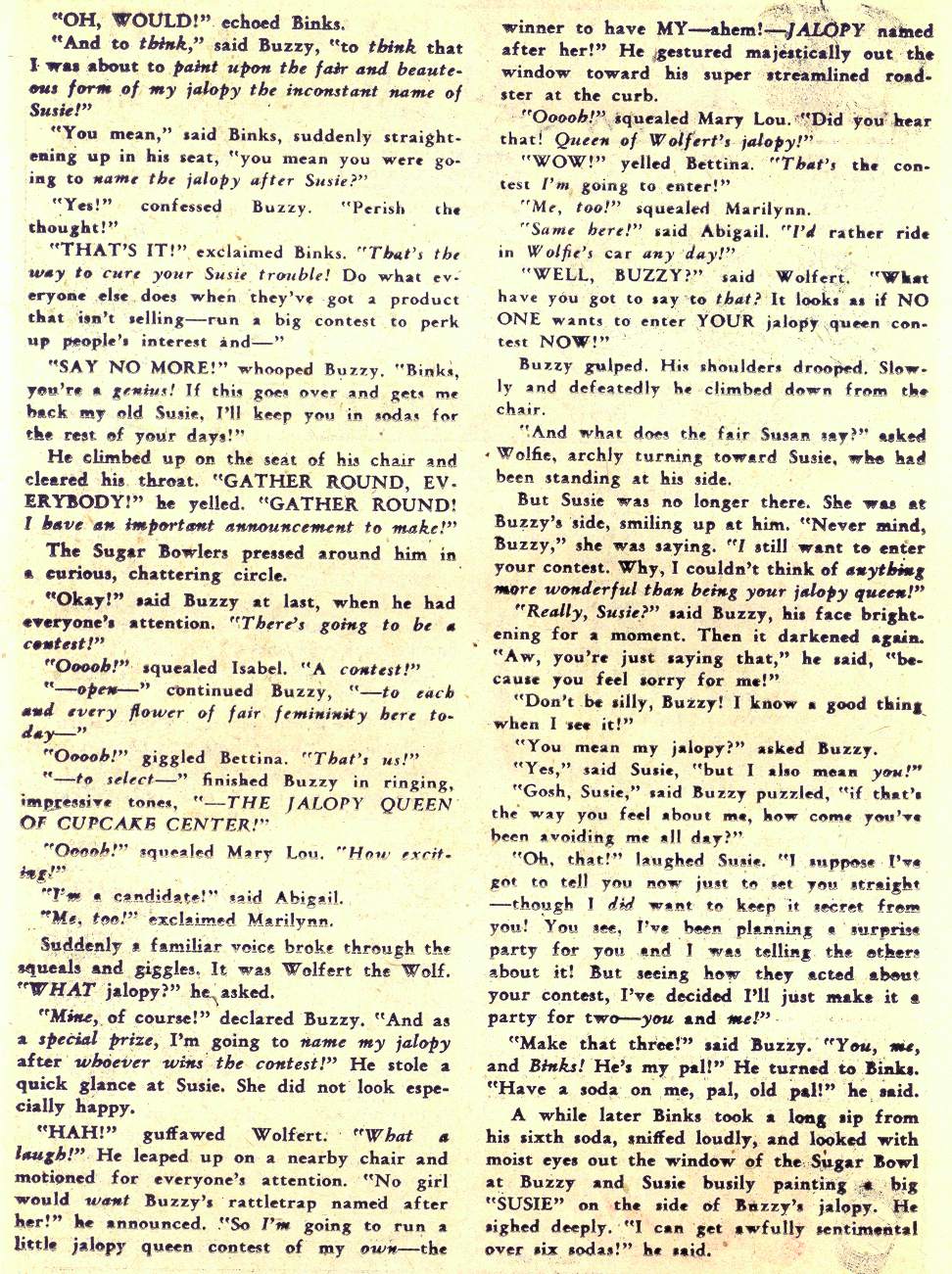 Read online Buzzy comic -  Issue #28 - 38