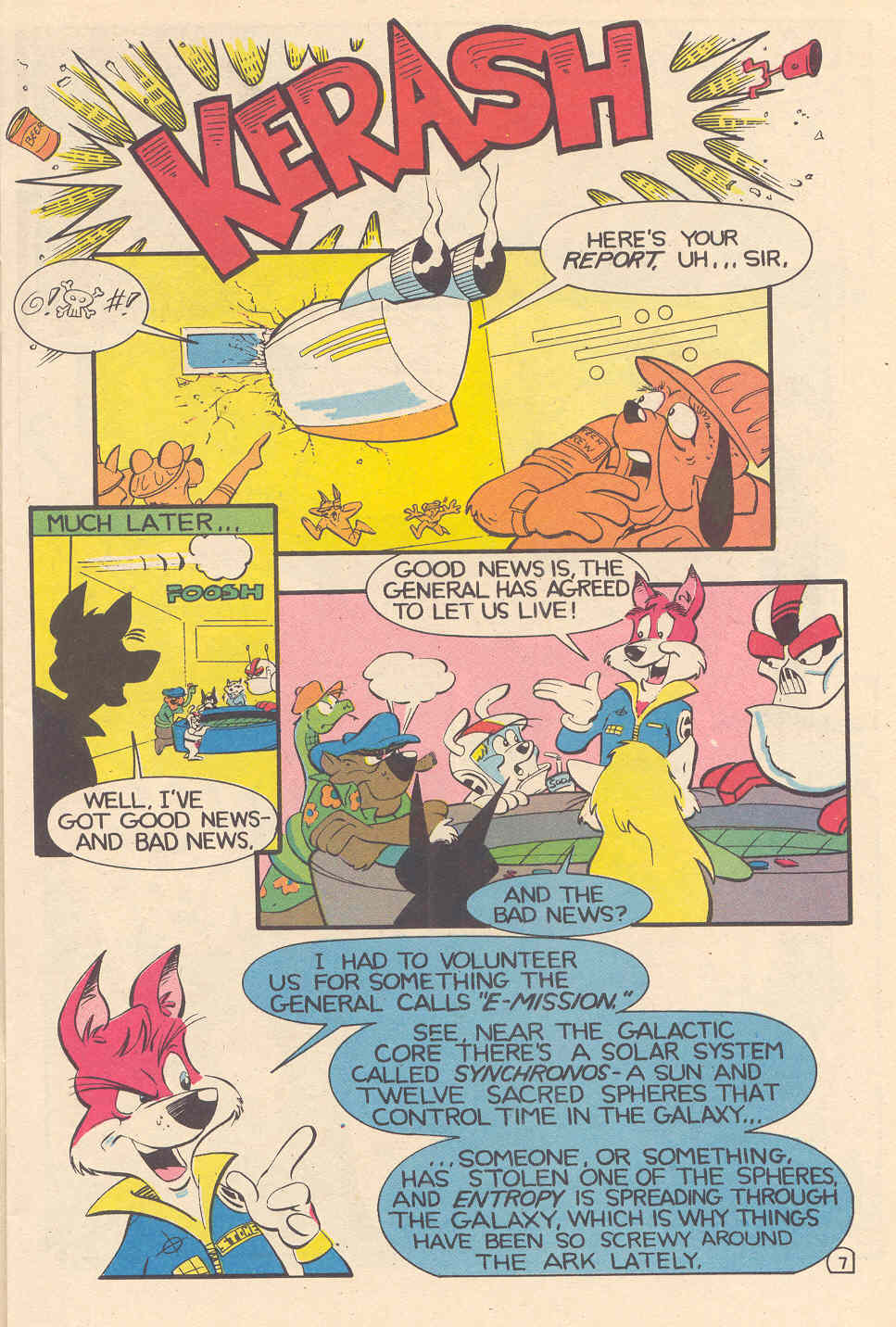 Read online Space Ark comic -  Issue #1 - 9