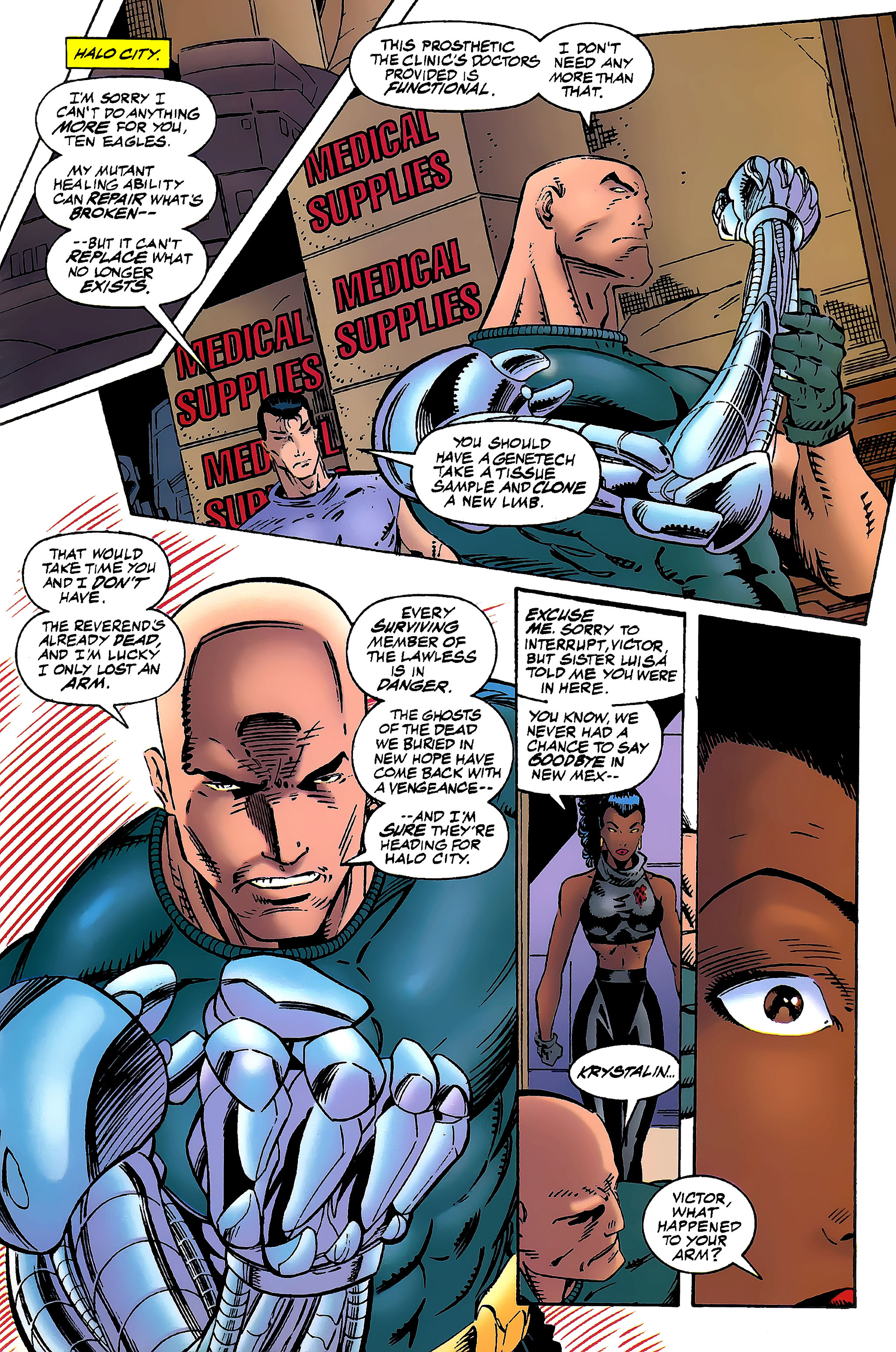 Read online X-Men 2099 comic -  Issue #31 - 10