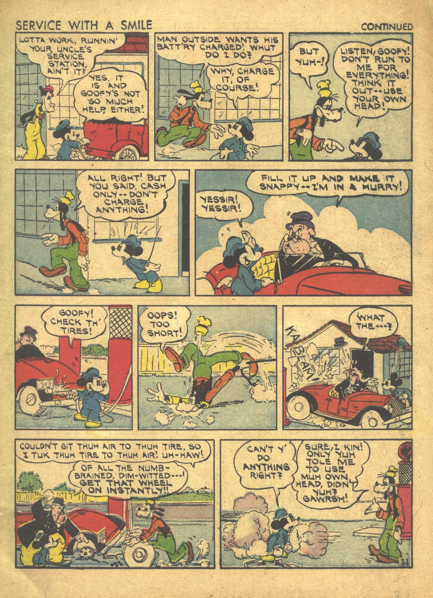 Read online Walt Disney's Comics and Stories comic -  Issue #13 - 13