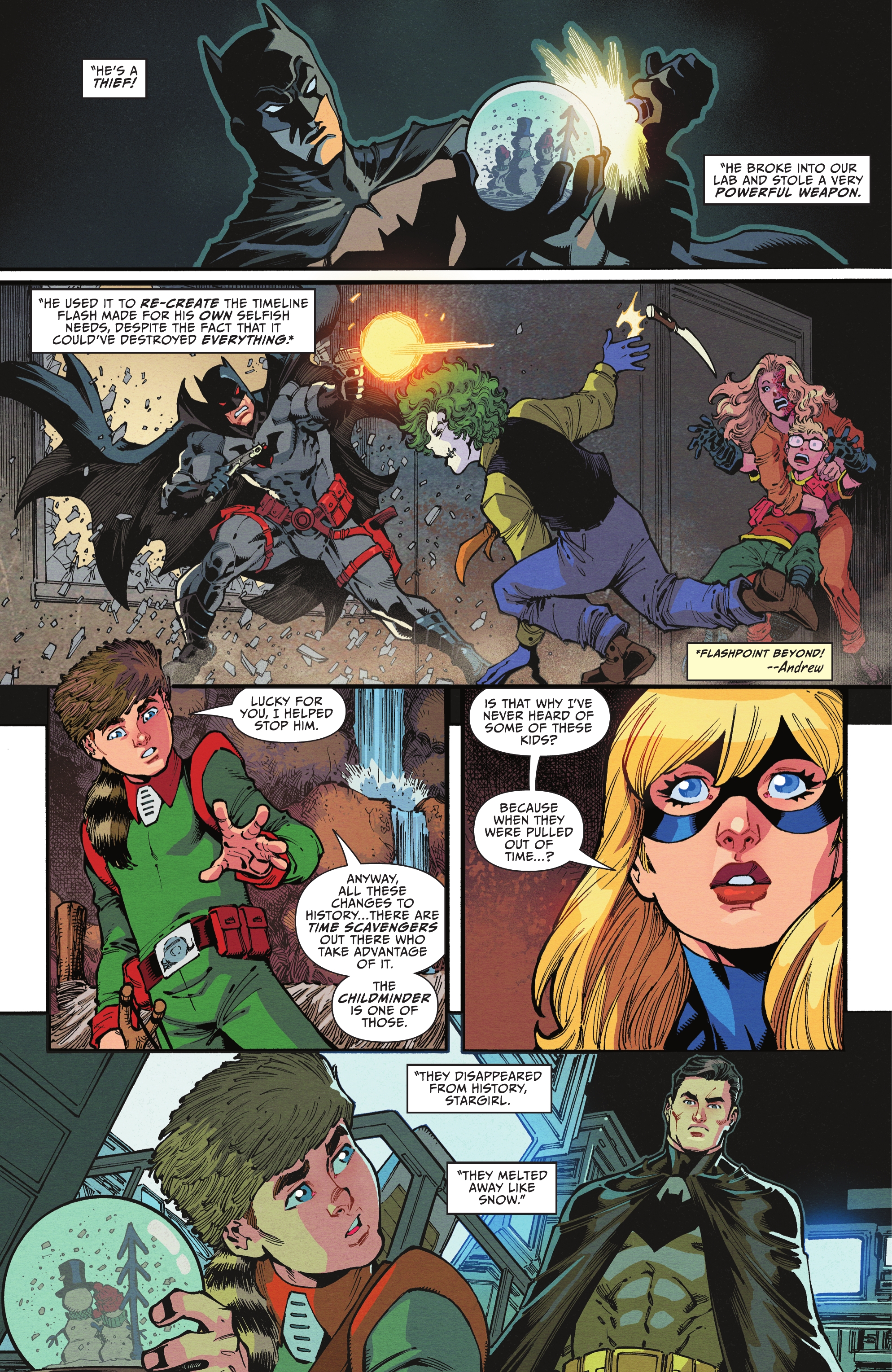 Read online Stargirl: The Lost Children comic -  Issue #4 - 7