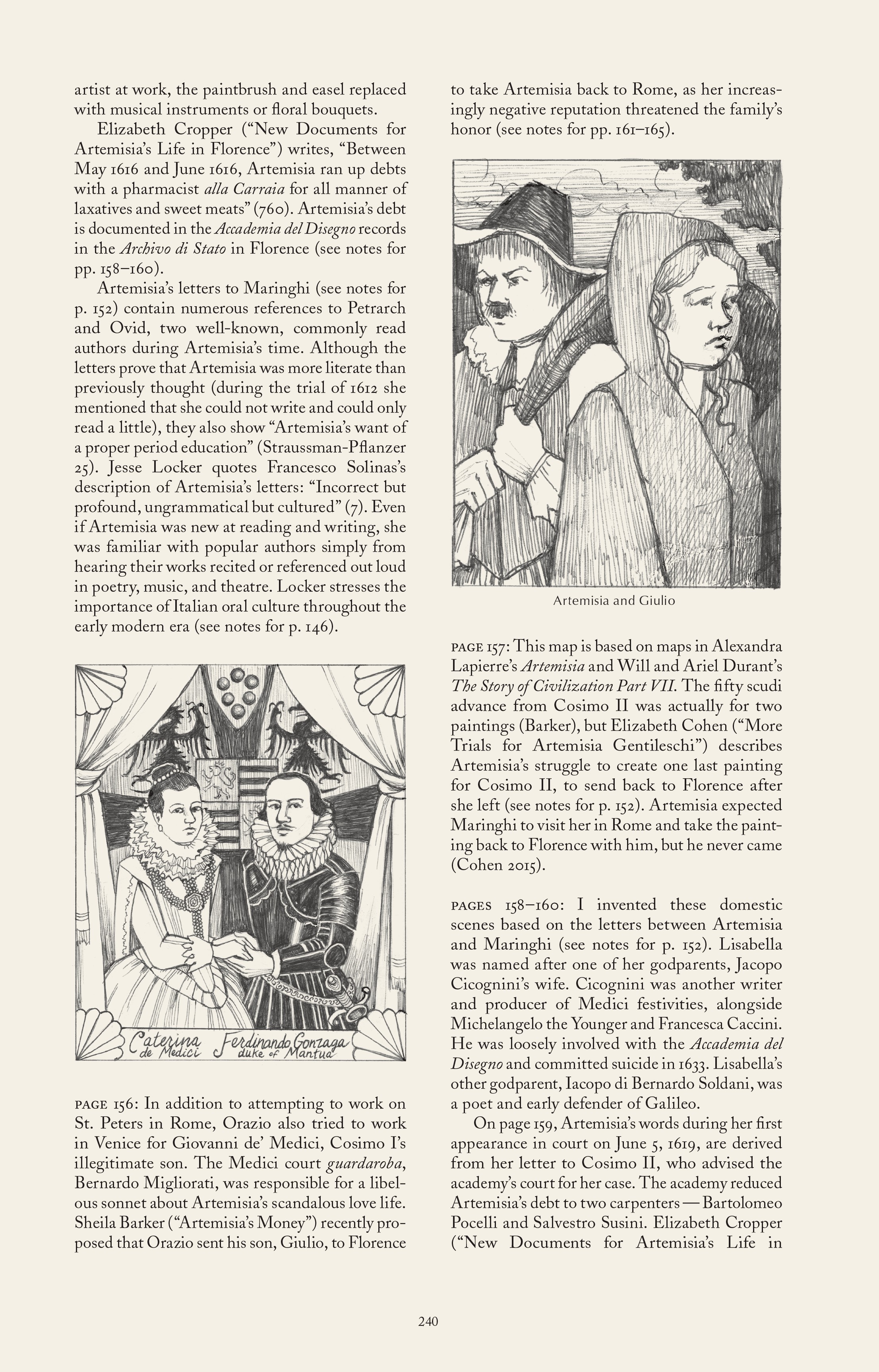 Read online I Know What I Am: The Life and Times of Artemisia Gentileschi comic -  Issue # TPB (Part 3) - 46