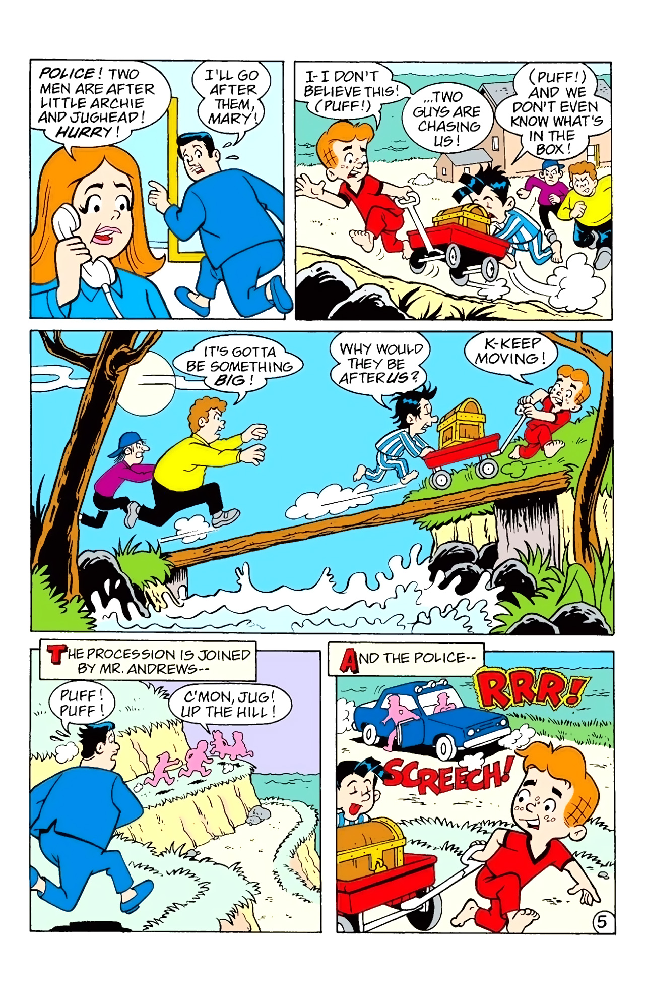 Read online Archie's Buried Treasure comic -  Issue # TPB - 57