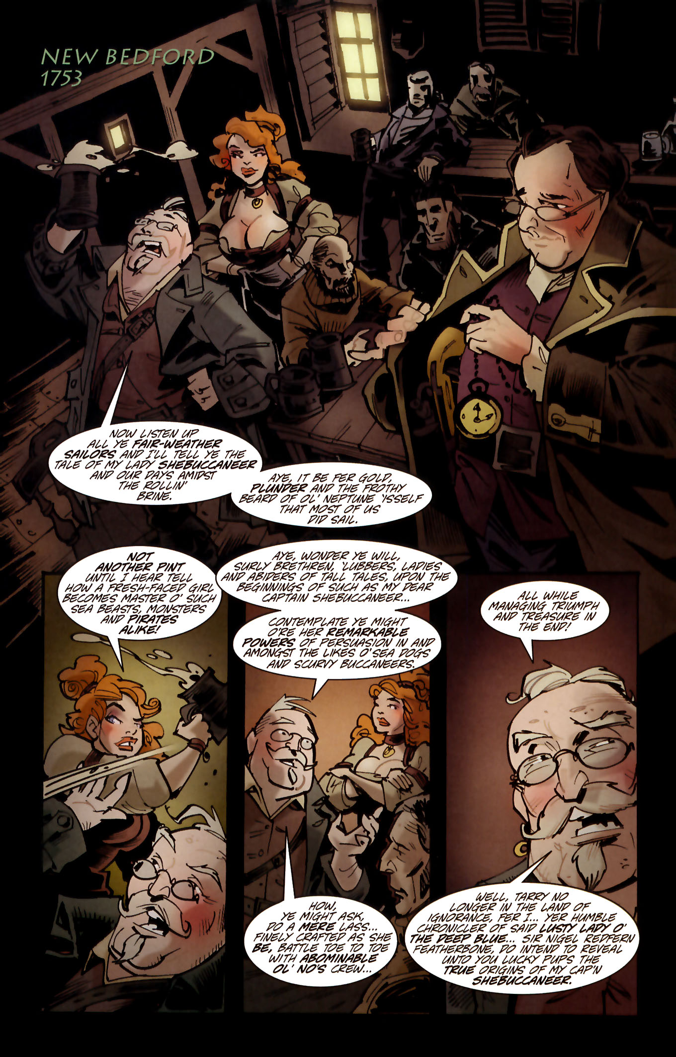 Read online The Voyages of The SheBuccaneer comic -  Issue #7 - 3