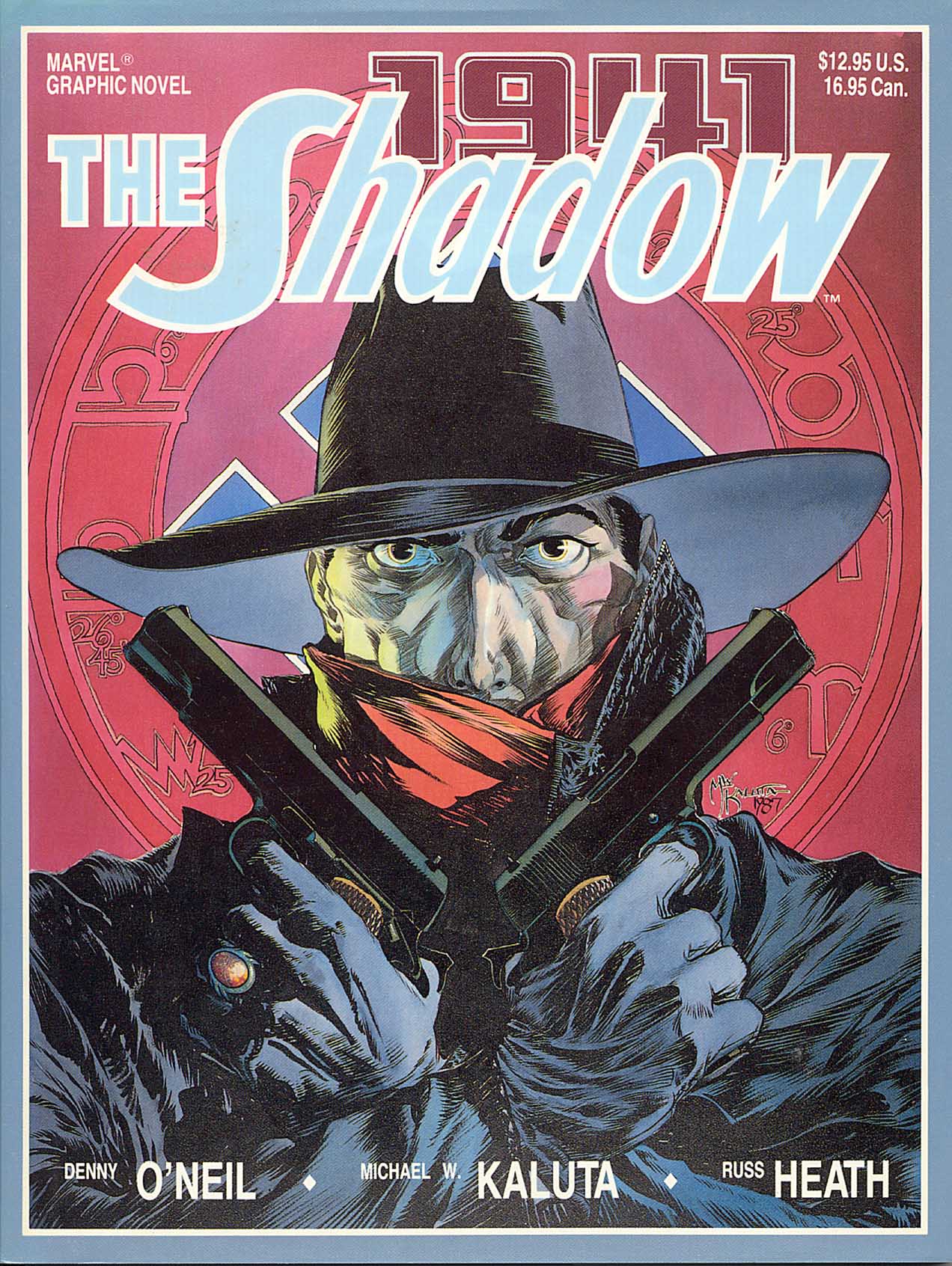 Read online Marvel Graphic Novel comic -  Issue #34 - The Shadow - Hitler's Astrologer - 1