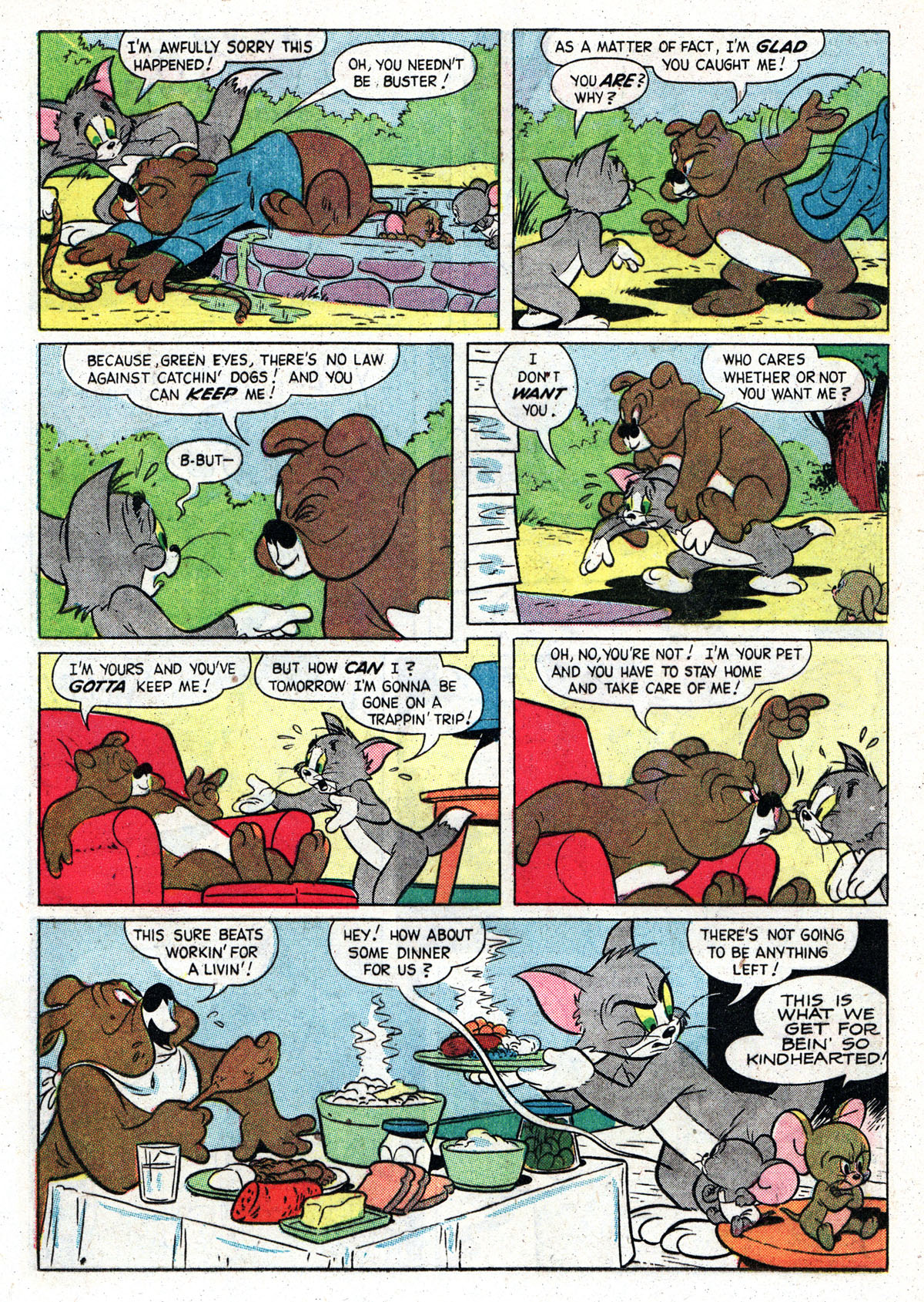 Read online Tom & Jerry Comics comic -  Issue #137 - 12