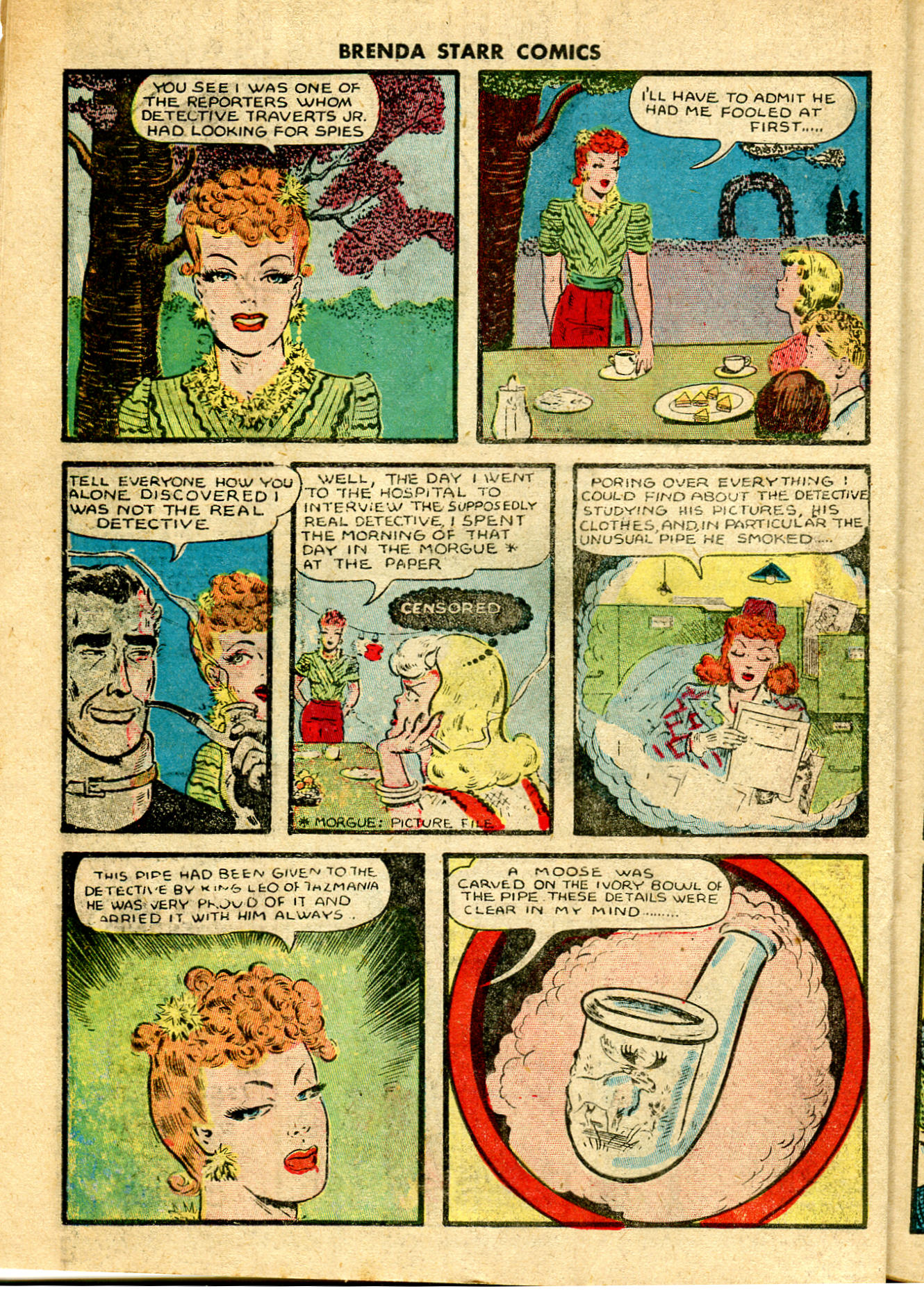 Read online Brenda Starr (1948) comic -  Issue #5 - 26