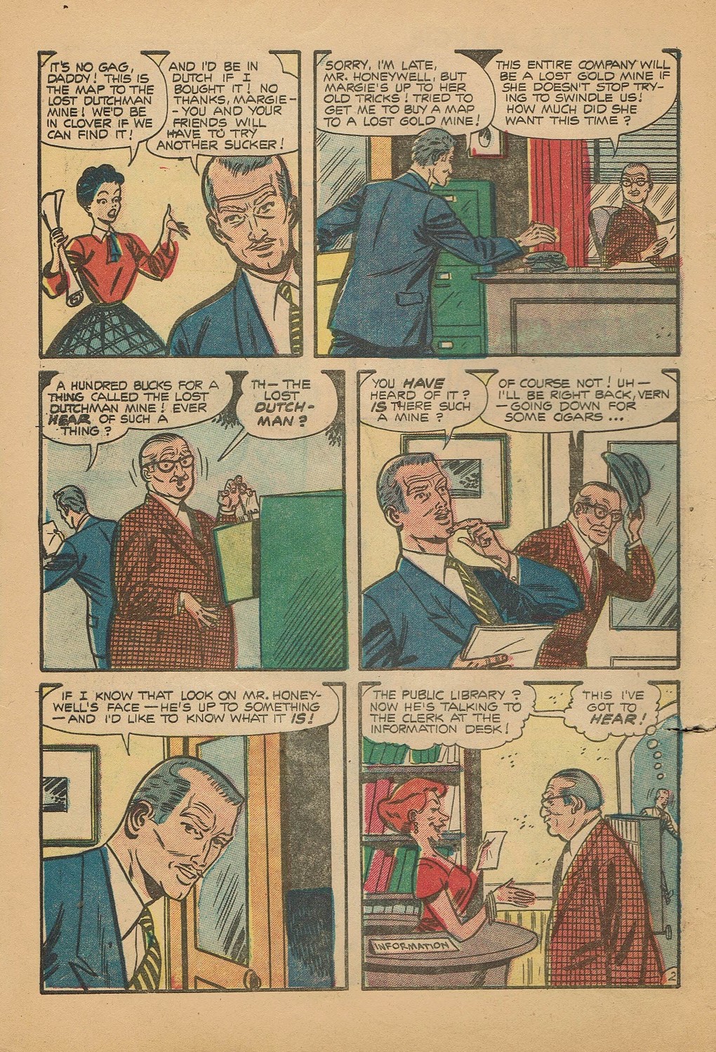 Read online My Little Margie (1954) comic -  Issue #7 - 5
