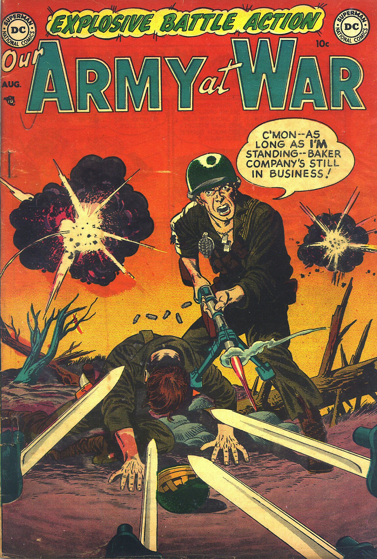 Read online Our Army at War (1952) comic -  Issue #1 - 37