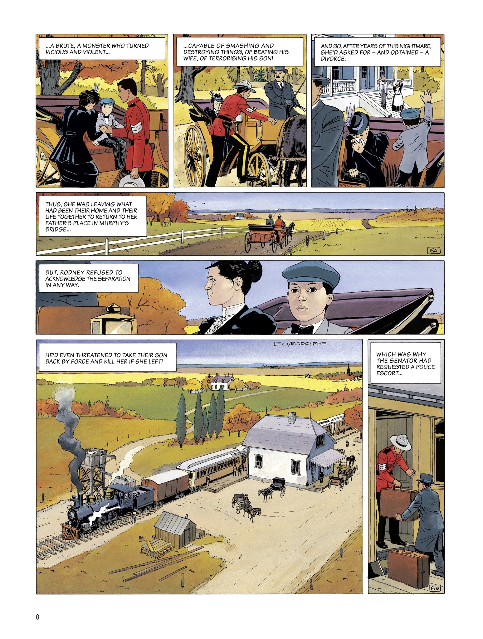 Read online Trent comic -  Issue #8 - 10
