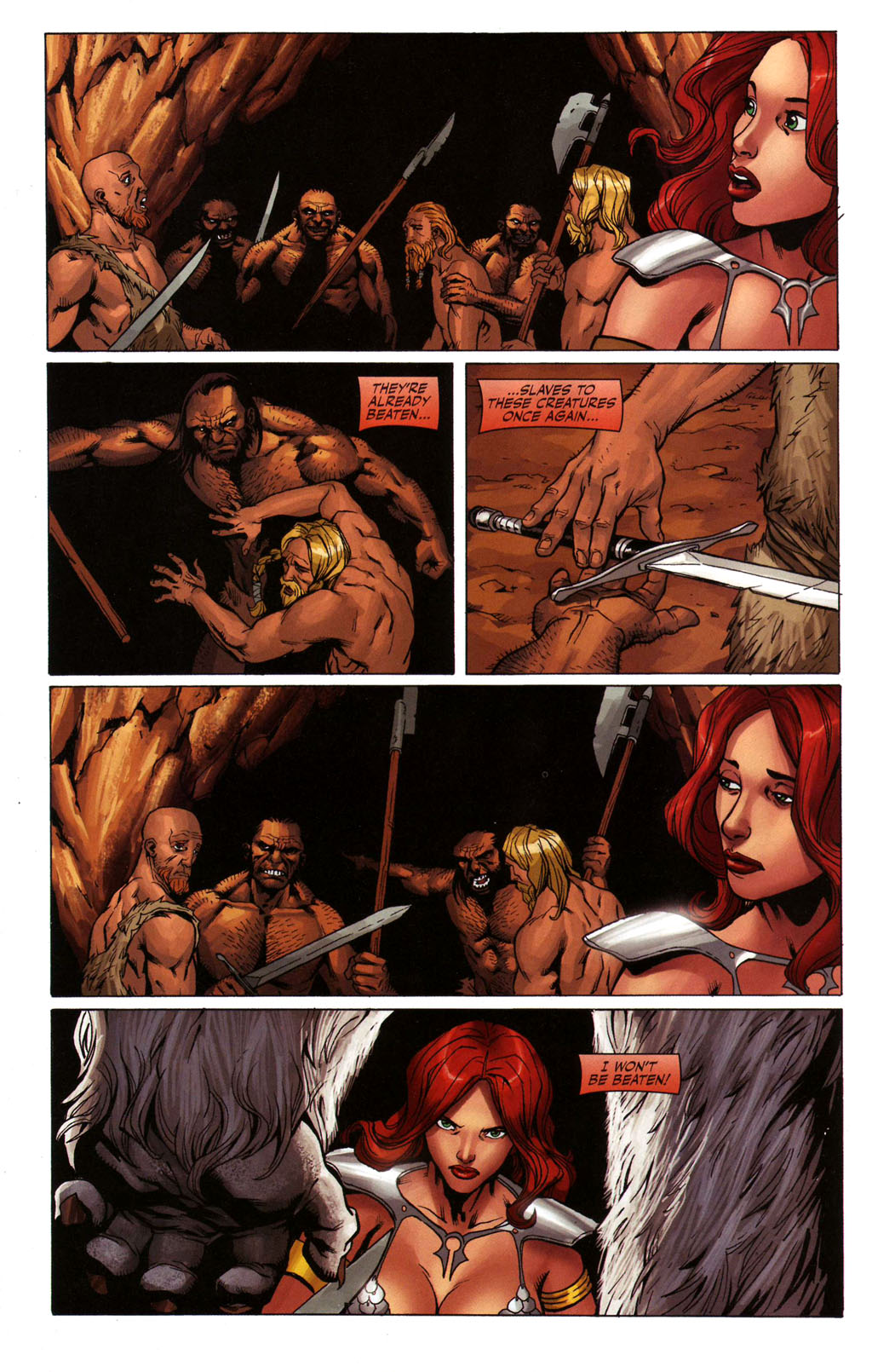 Read online Savage Red Sonja: Queen of the Frozen Wastes comic -  Issue #2 - 4