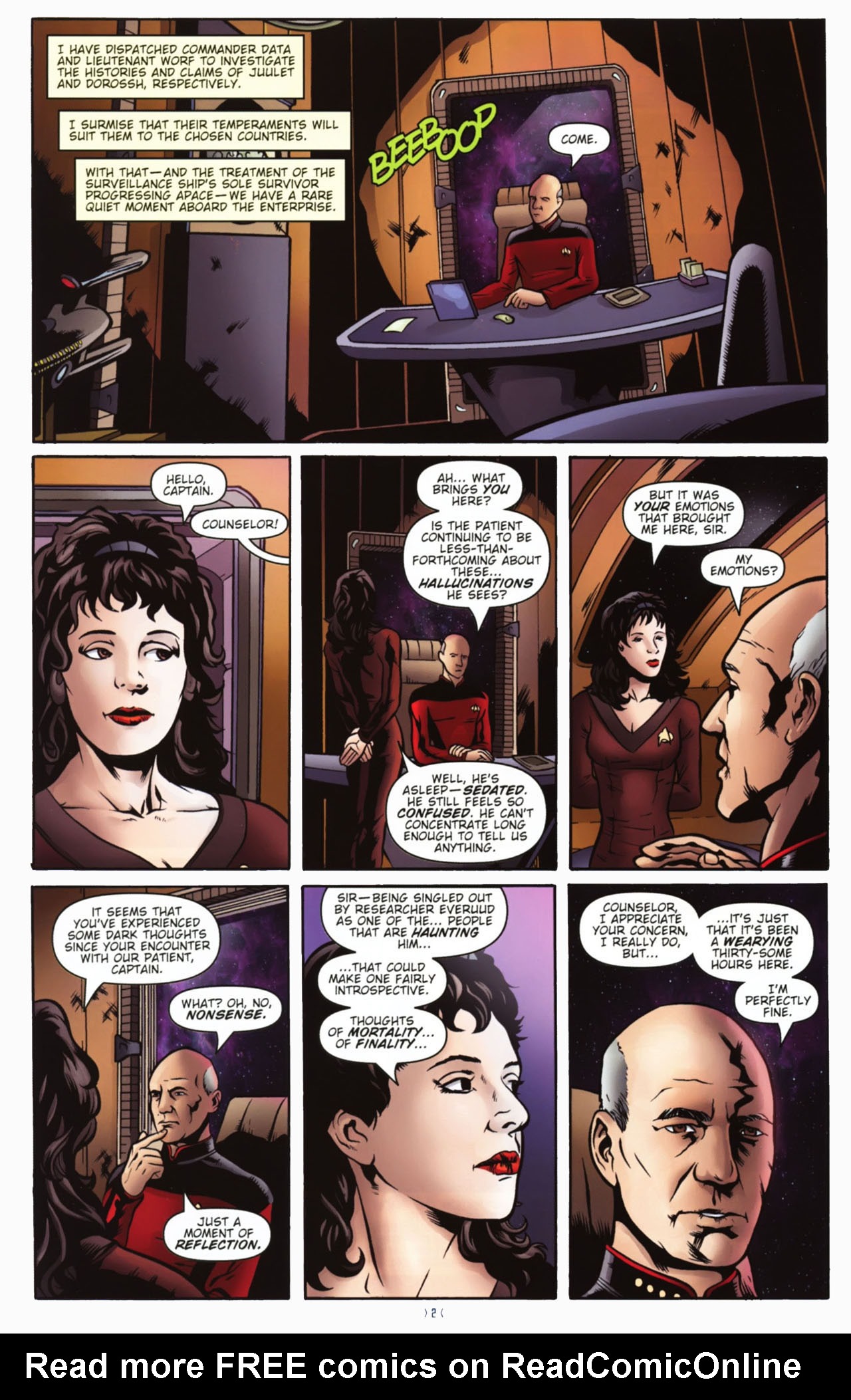 Read online Star Trek: The Next Generation: Ghosts comic -  Issue #2 - 4