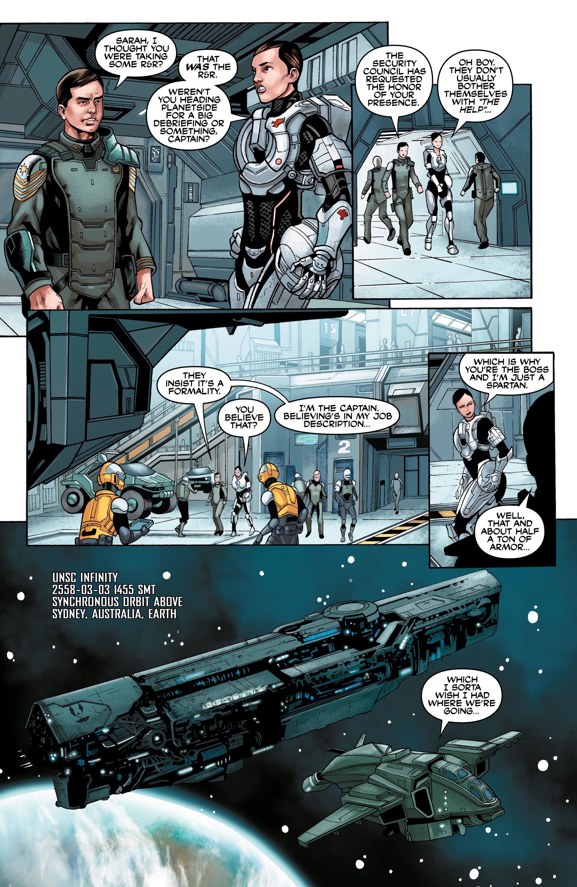 Read online Halo: Initiation and Escalation comic -  Issue # TPB (Part 1) - 87