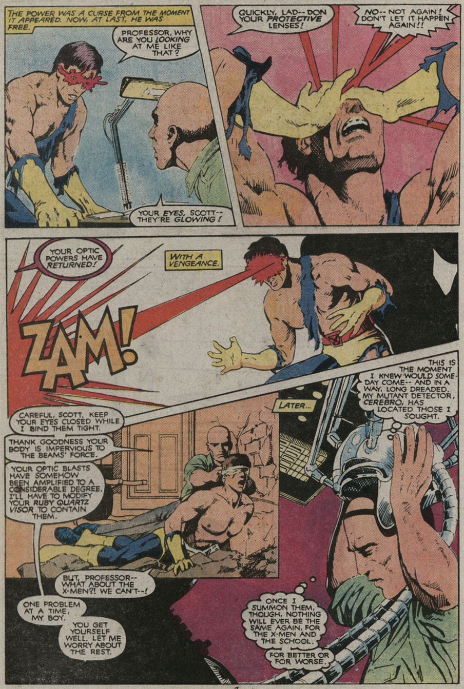 Read online Classic X-Men comic -  Issue #1 - 5