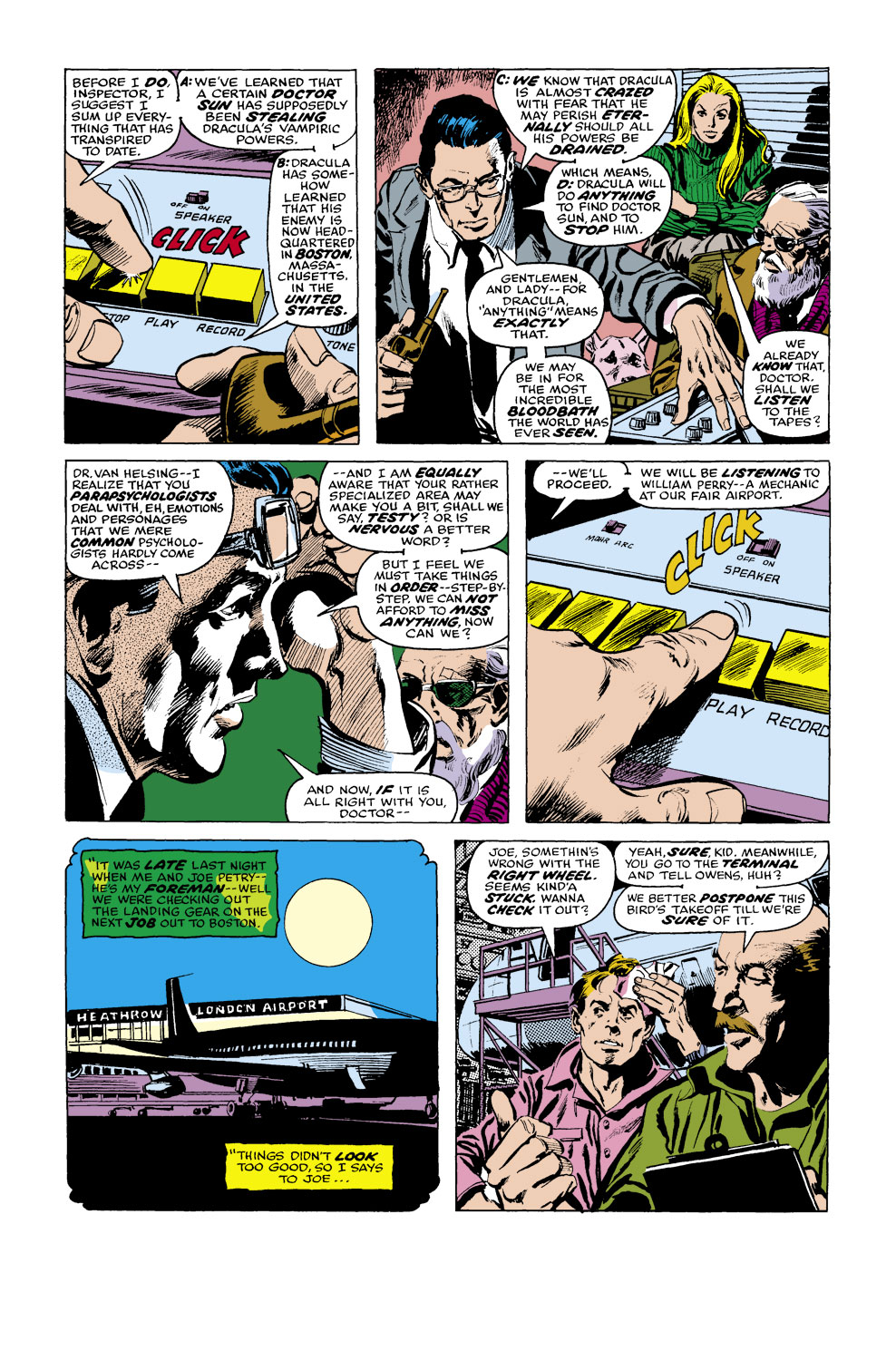 Read online Tomb of Dracula (1972) comic -  Issue #36 - 3