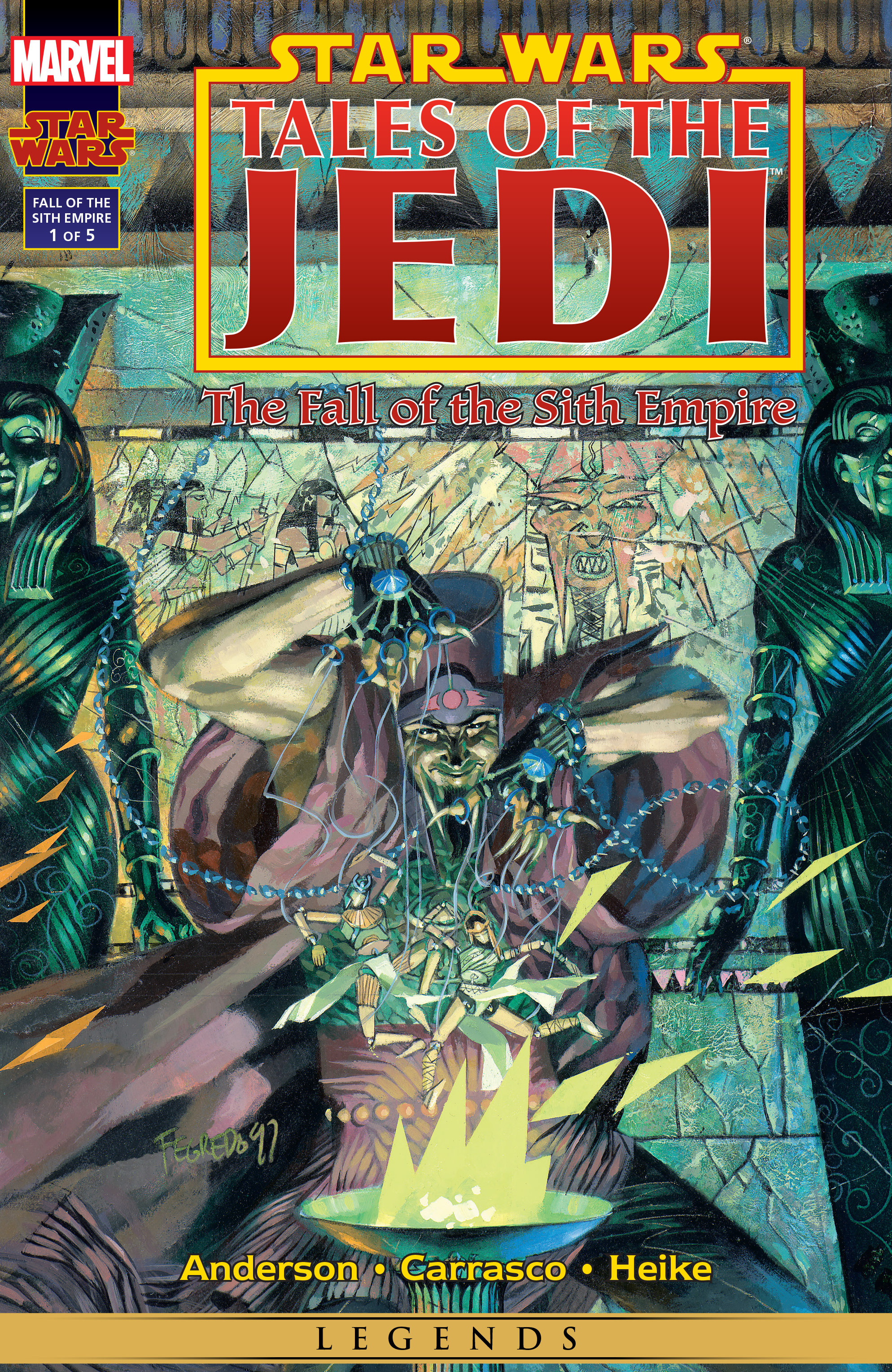 Read online Star Wars: Tales of the Jedi - The Fall of the Sith Empire comic -  Issue #1 - 1