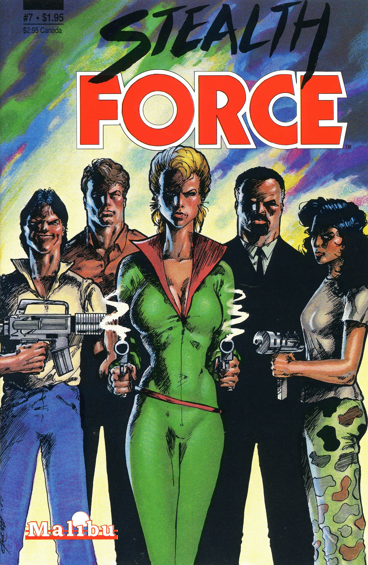 Read online Stealth Force comic -  Issue #7 - 1