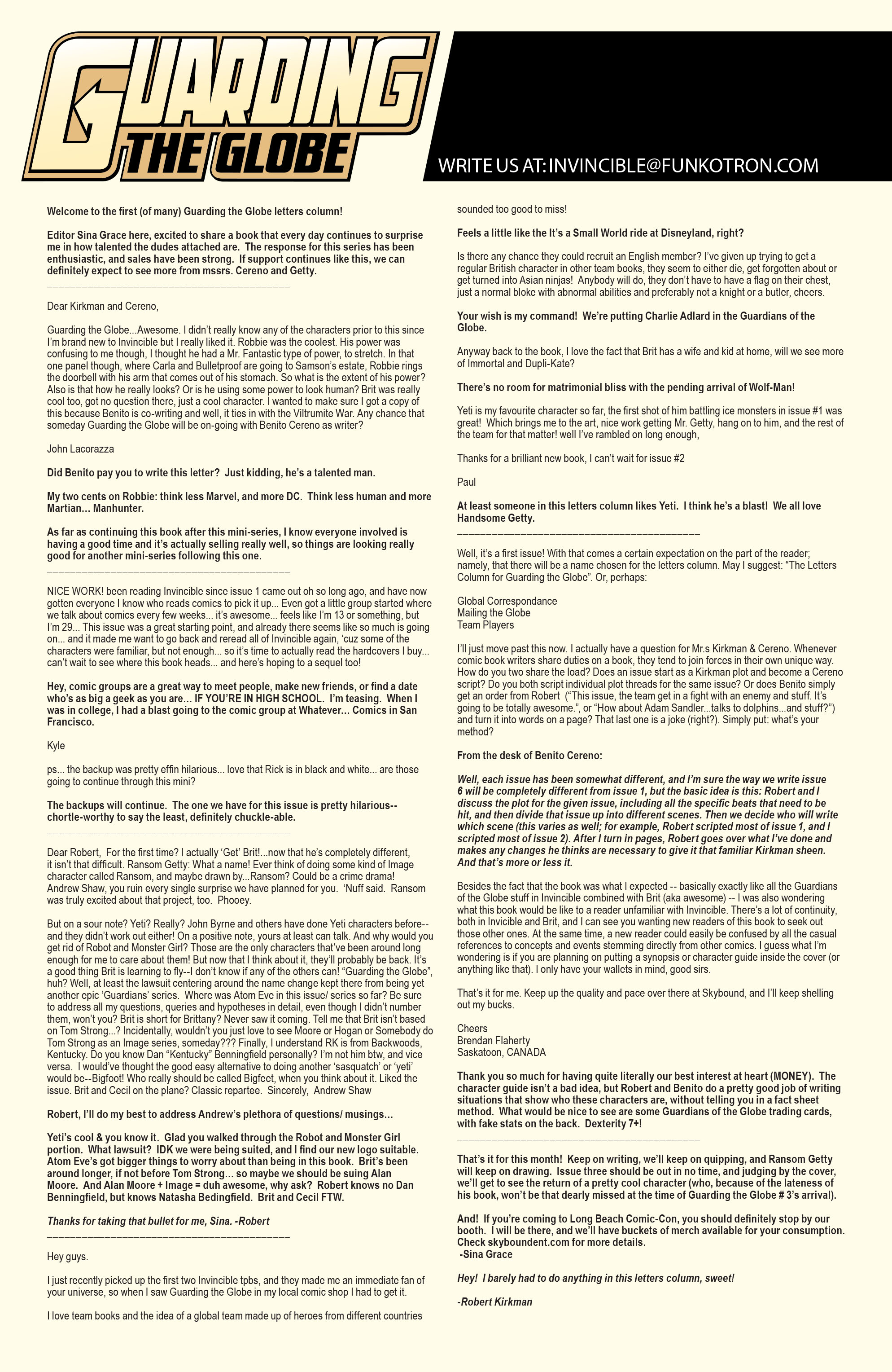 Read online Guarding the Globe (2010) comic -  Issue #2 - 23