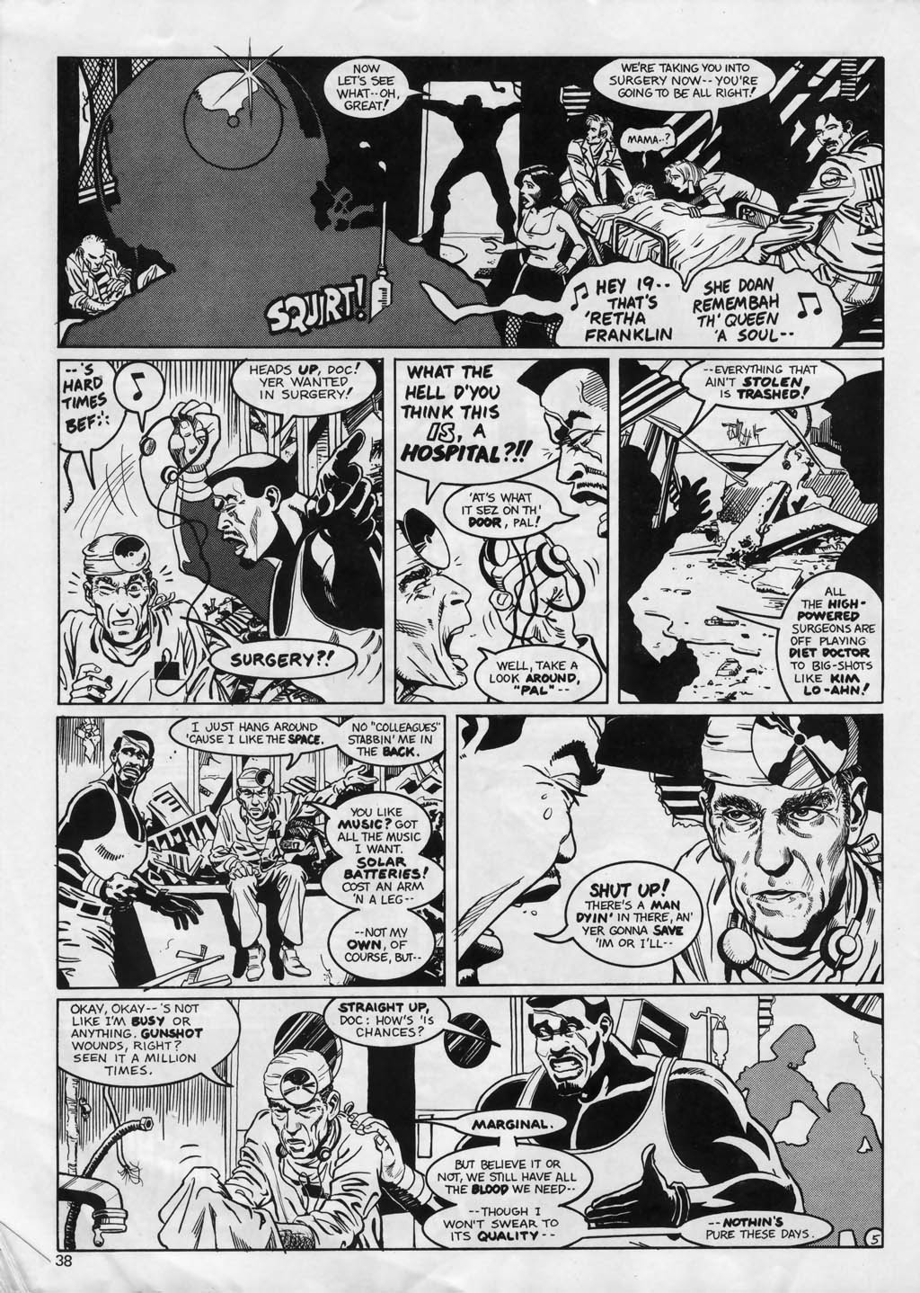 Read online Savage Tales (1985) comic -  Issue #3 - 38
