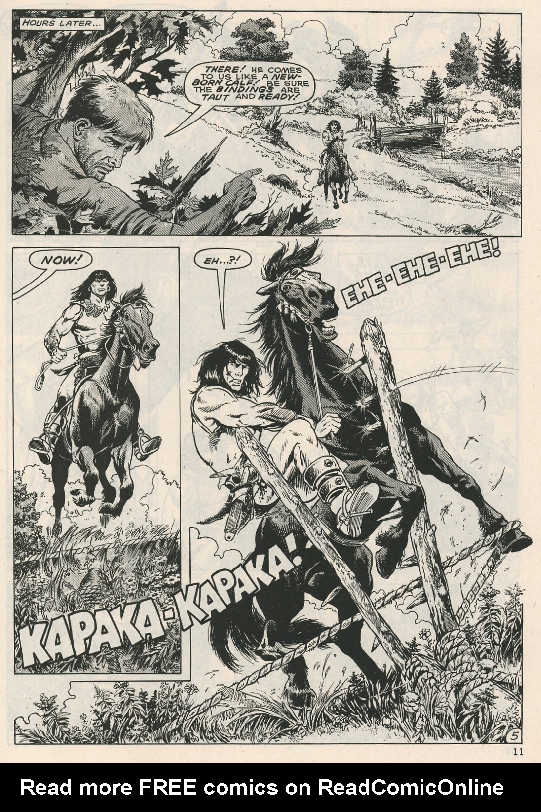 Read online The Savage Sword Of Conan comic -  Issue #126 - 11