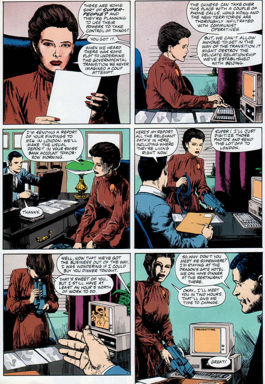 Marvel Graphic Novel issue 57 - Rick Mason - The Agent - Page 12