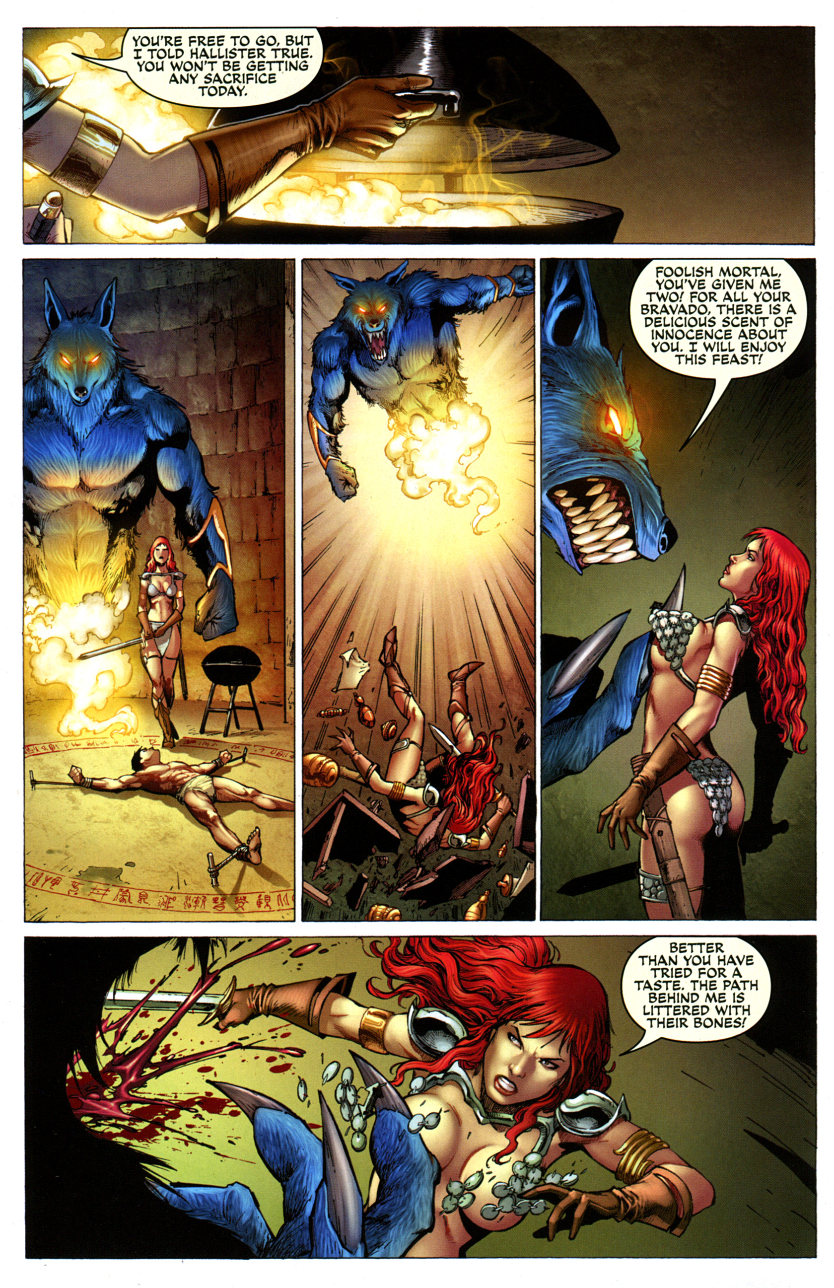 Read online Red Sonja: Blue comic -  Issue # Full - 15