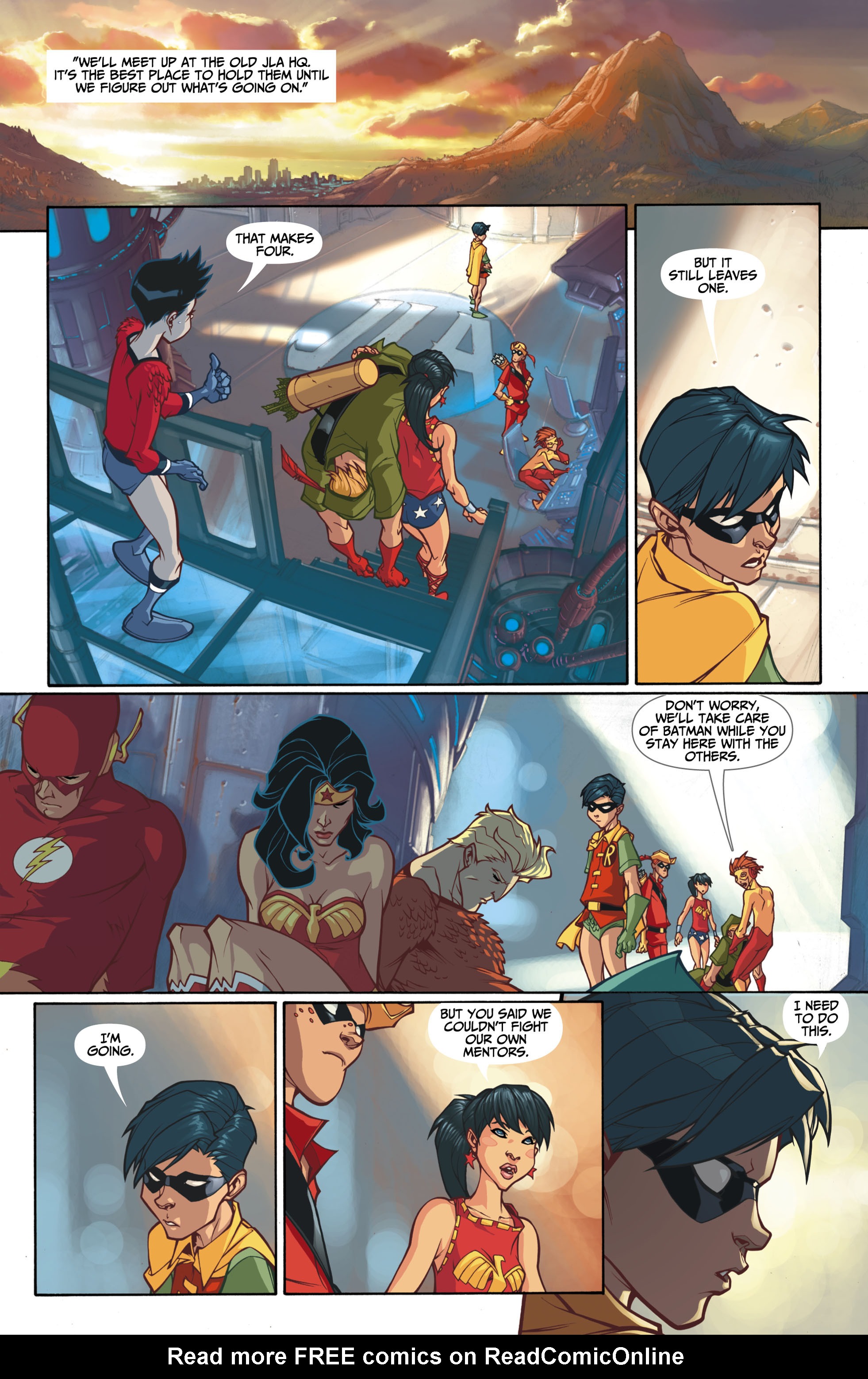 Read online Teen Titans: Year One comic -  Issue #3 - 14