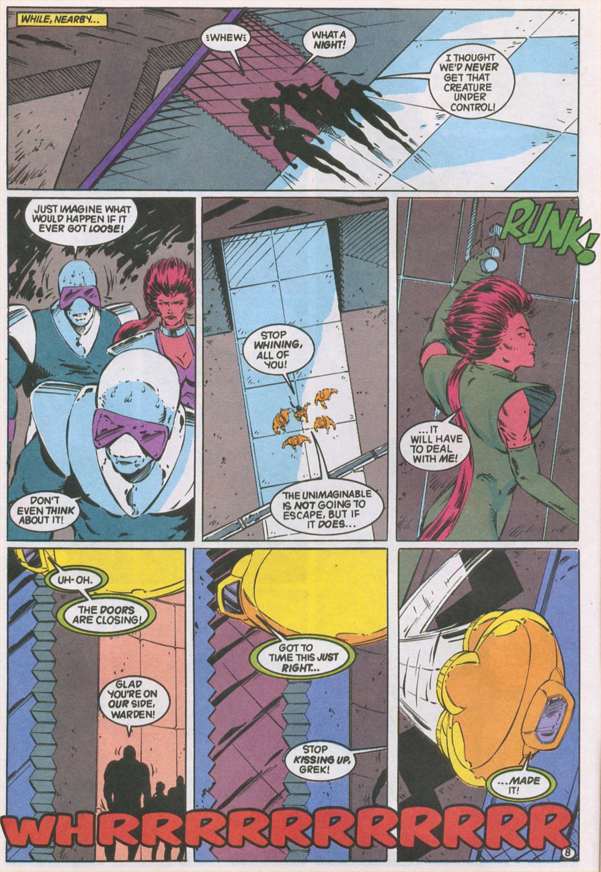 Read online Valor (1992) comic -  Issue #6 - 9