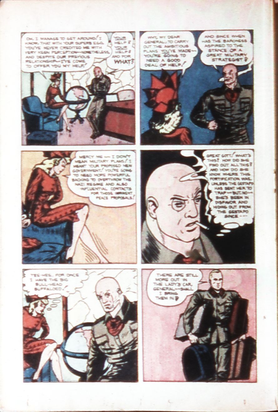 Read online Miss Fury (1942) comic -  Issue #6 - 28